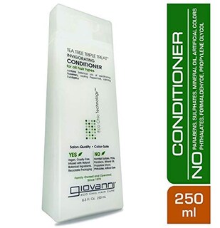 Foto 2 | Acondicionador Giovanni Cosmetics Tea Tree Triple Treat 250 Ml - Venta Internacional.