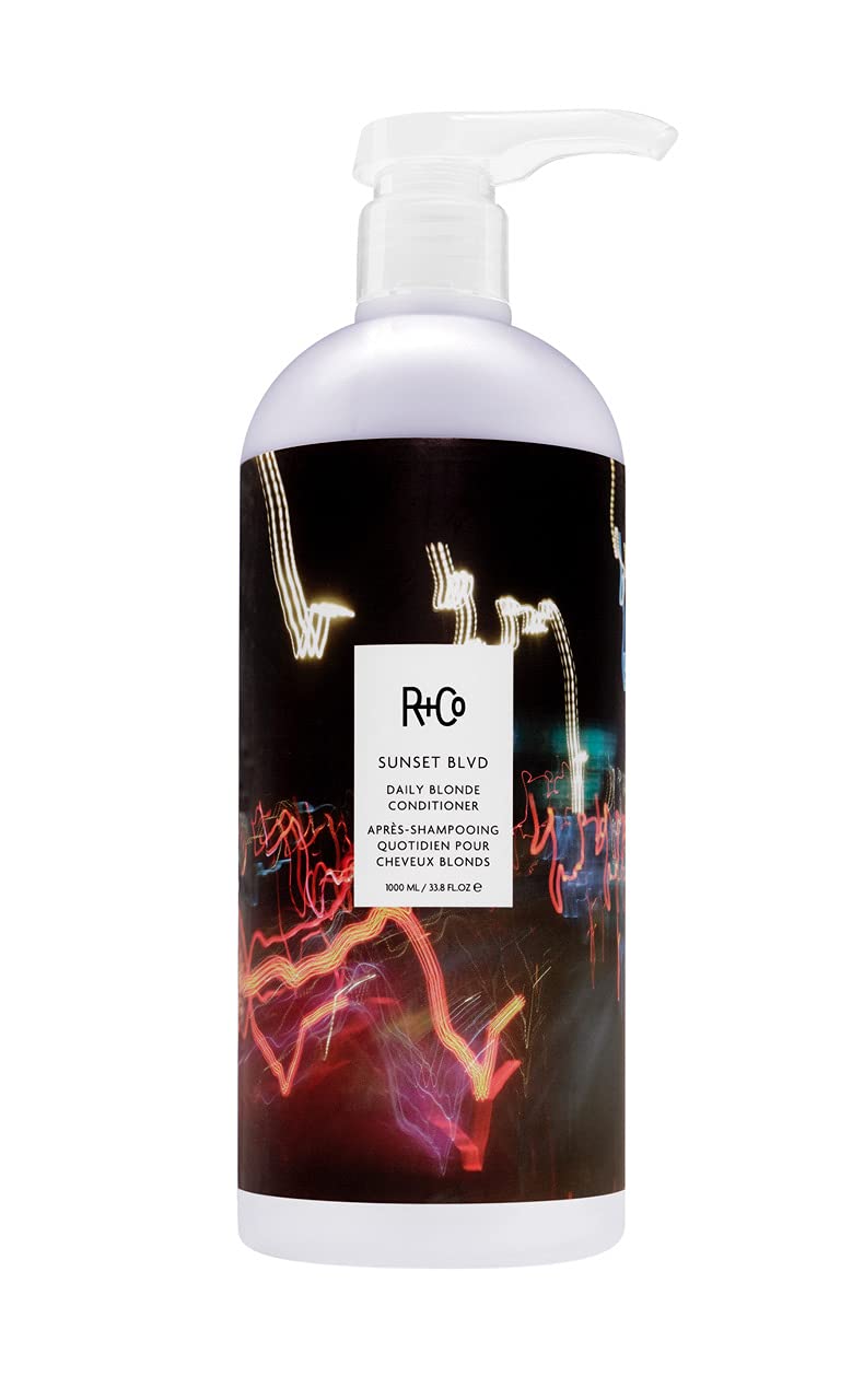 Acondicionador R+co Sunset Blvd Daily Blonde, 1 Litro, Vegano Cruelty-f - Venta Internacional.