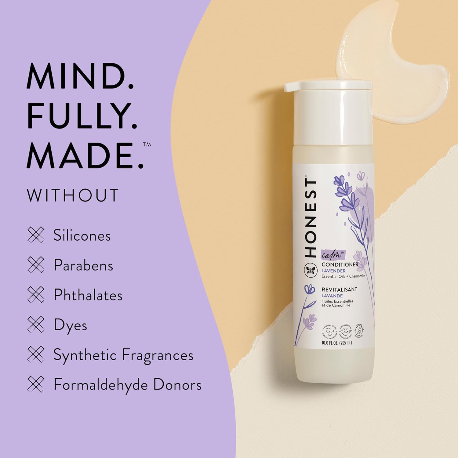 Foto 6 pulgar | Acondicionador The Honest Company Sin Silicona, 300 Ml, Lavanda - Venta Internacional.