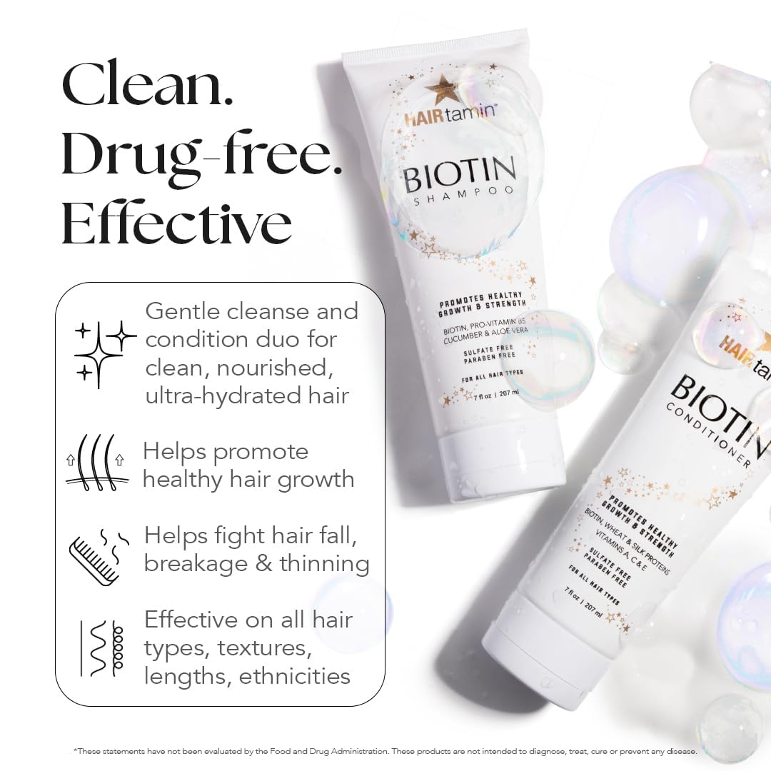 Foto 3 pulgar | Acondicionador Hairtamin Biotina Para Un Crecimiento Saludable Del Cabello 240 Ml - Venta Internacional.