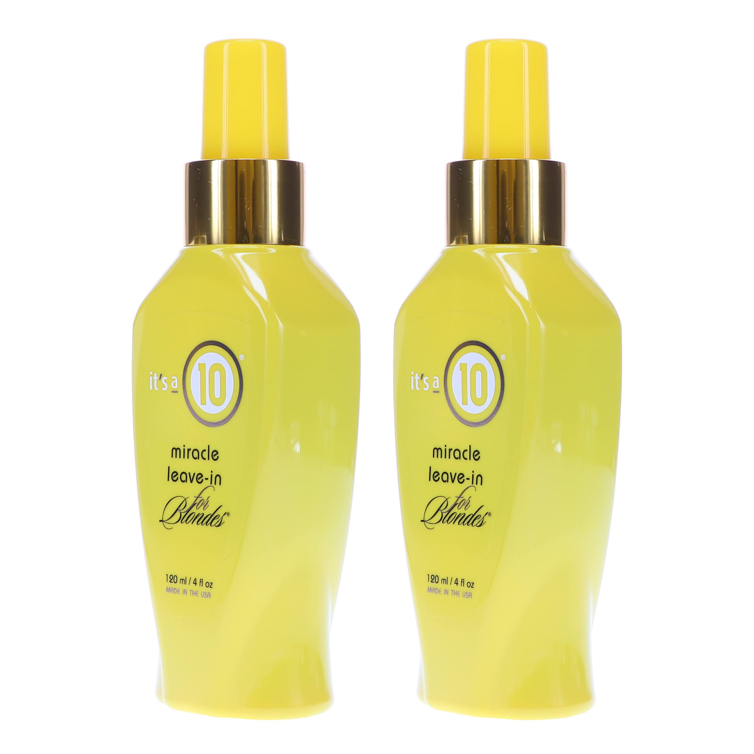 Foto 3 pulgar | Treatment It's A Miracle Leave-in Para Rubias, 120 Ml (paquete De 2) - Venta Internacional.
