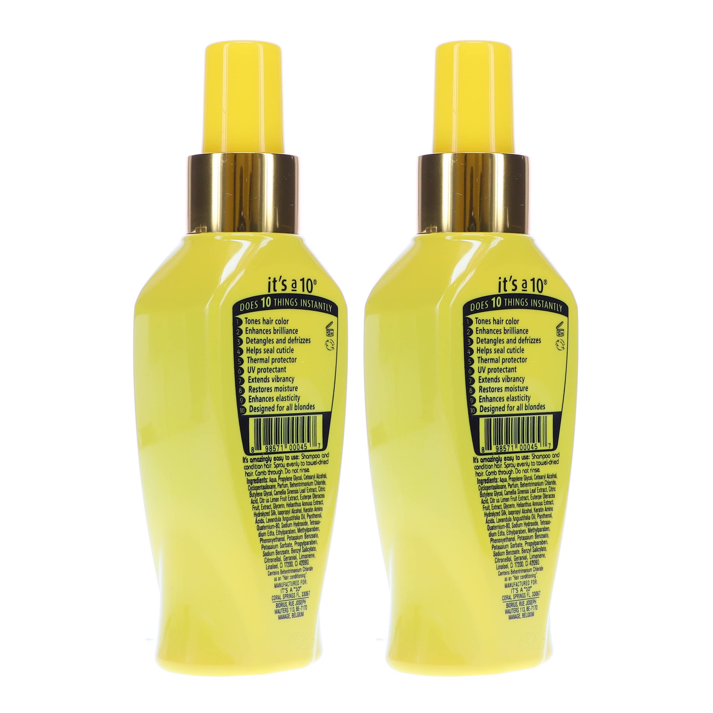 Foto 4 pulgar | Treatment It's A Miracle Leave-in Para Rubias, 120 Ml (paquete De 2) - Venta Internacional.