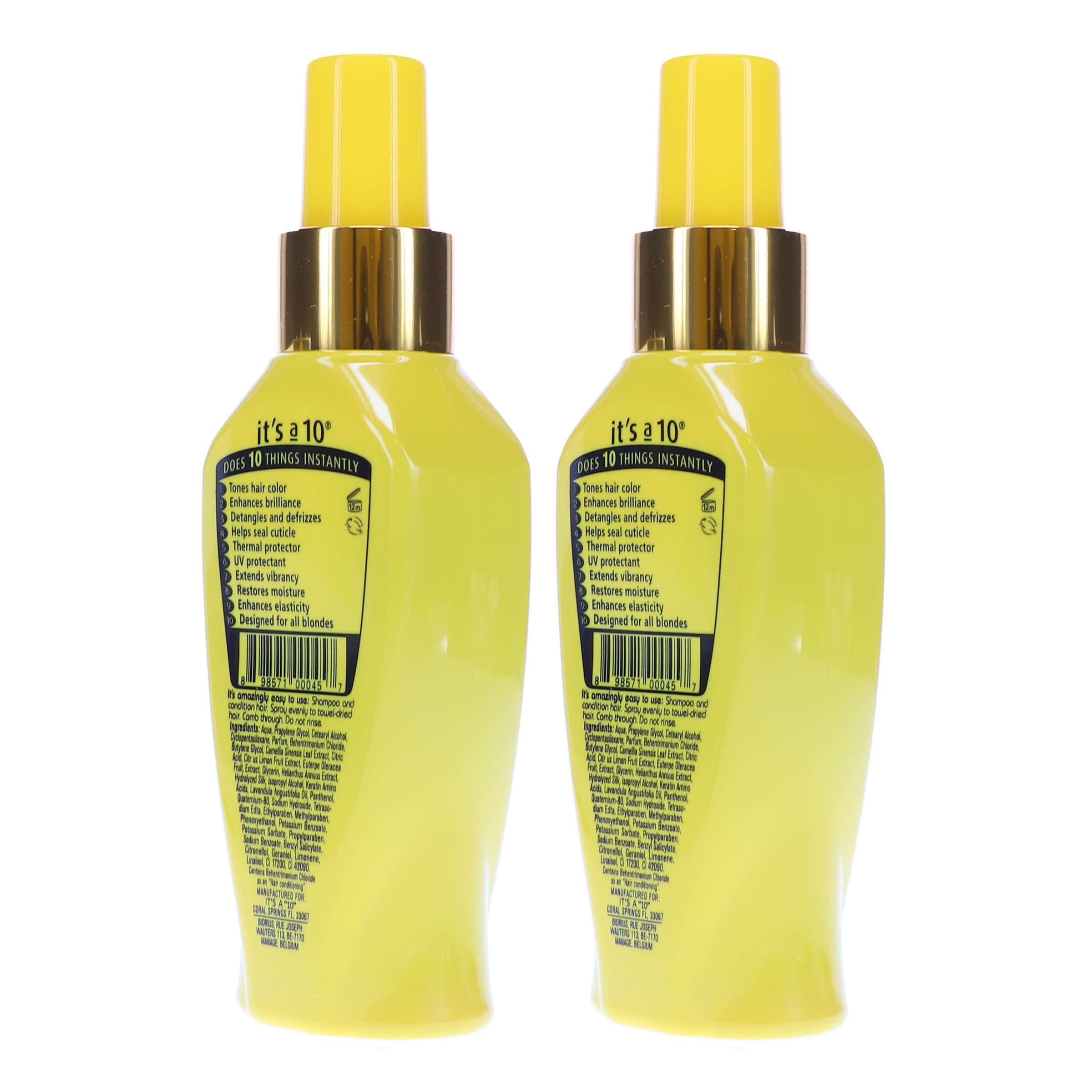 Foto 6 pulgar | Treatment It's A Miracle Leave-in Para Rubias, 120 Ml (paquete De 2) - Venta Internacional.