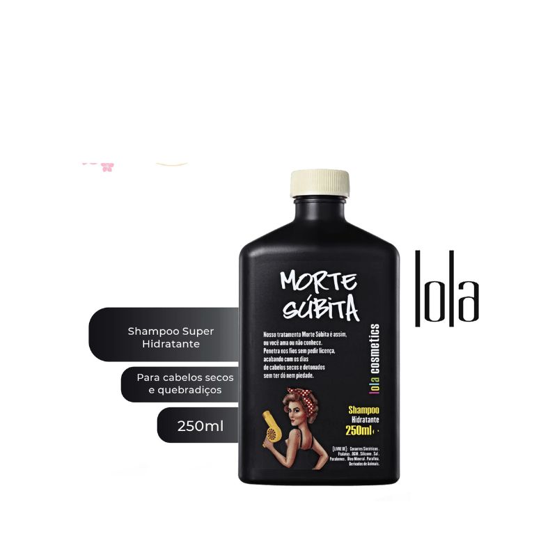 Foto 6 pulgar | Lola Cosmetics Shampoo Hidratante Morte Subita 250 Ml.