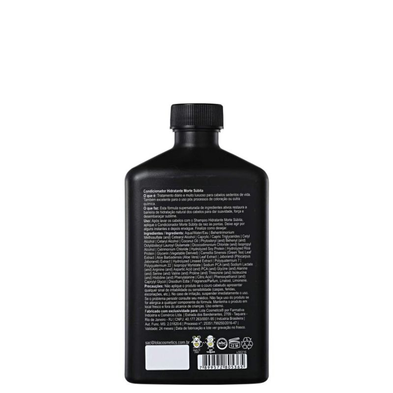 Foto 2 | Lola Cosmetics Acondicionador Hidratante Morte Subita 250 Ml.