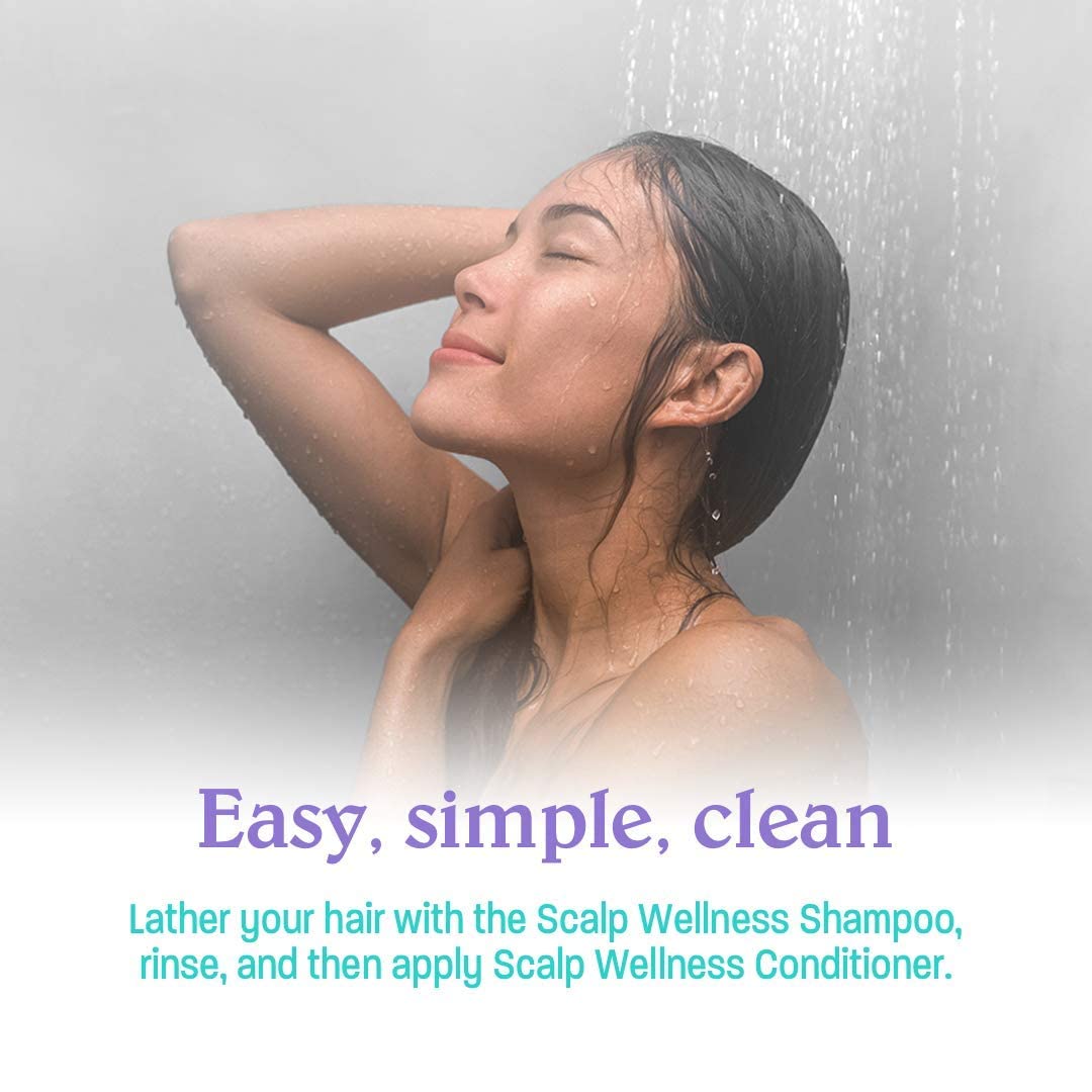 Foto 6 pulgar | Acondicionador Malibu C Scalp Wellness, 1 Litro, Con Eucalipto Y Hierbabuena - Venta Internacional.