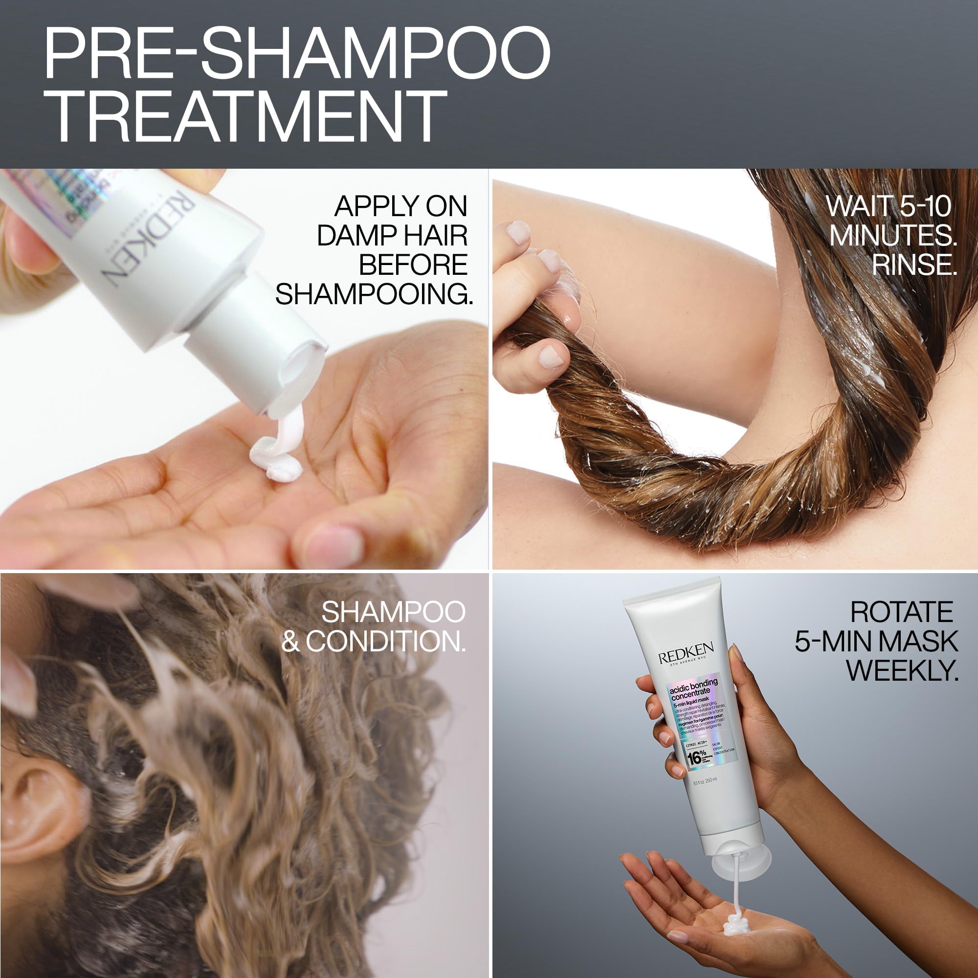 Foto 6 pulgar | Tratamiento Adhesivo Redken Acidic Bonding Concentrate - Venta Internacional.