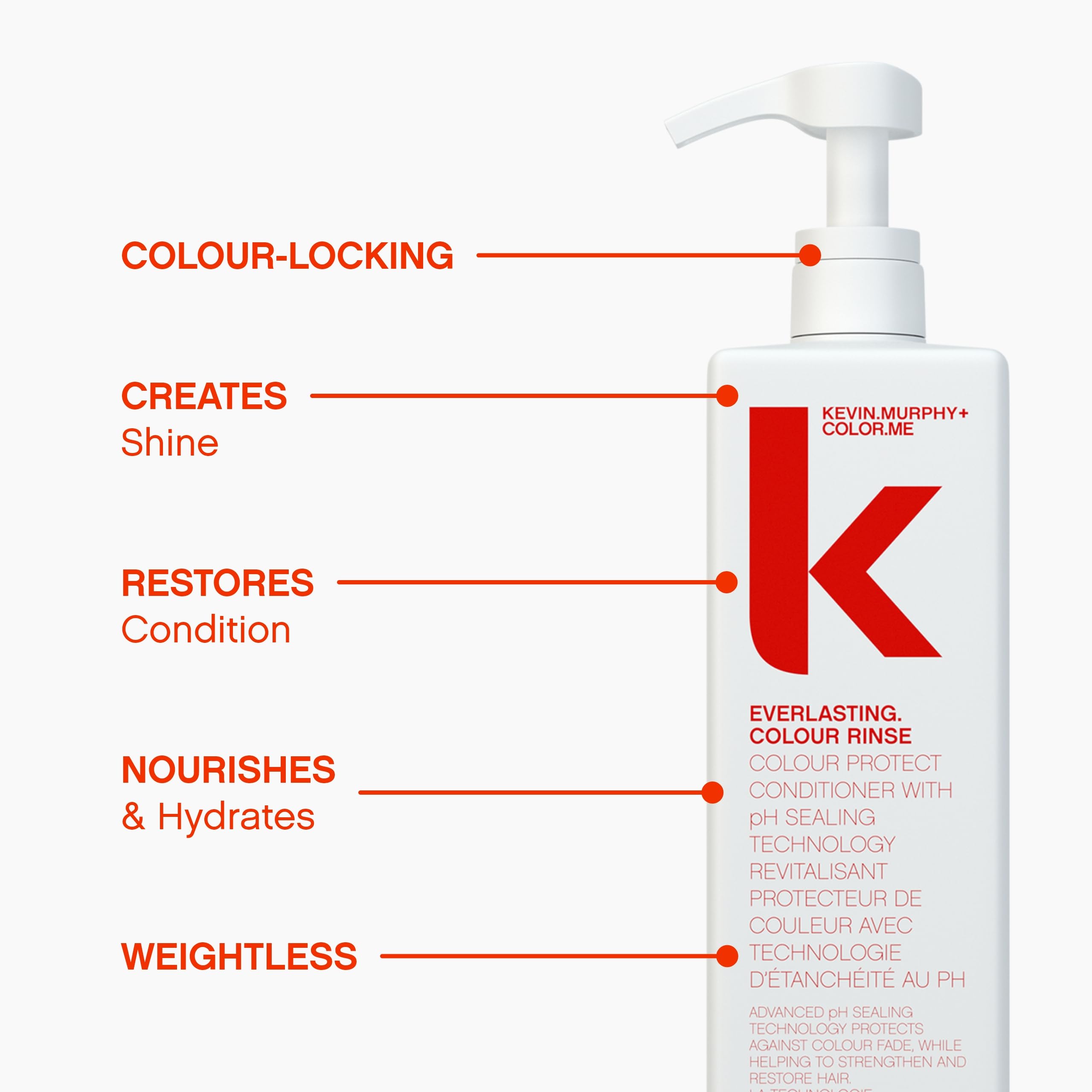 Foto 5 pulgar | Acondicionador Color Rinse Kevin.murphy Everlasting.colour - Venta Internacional.