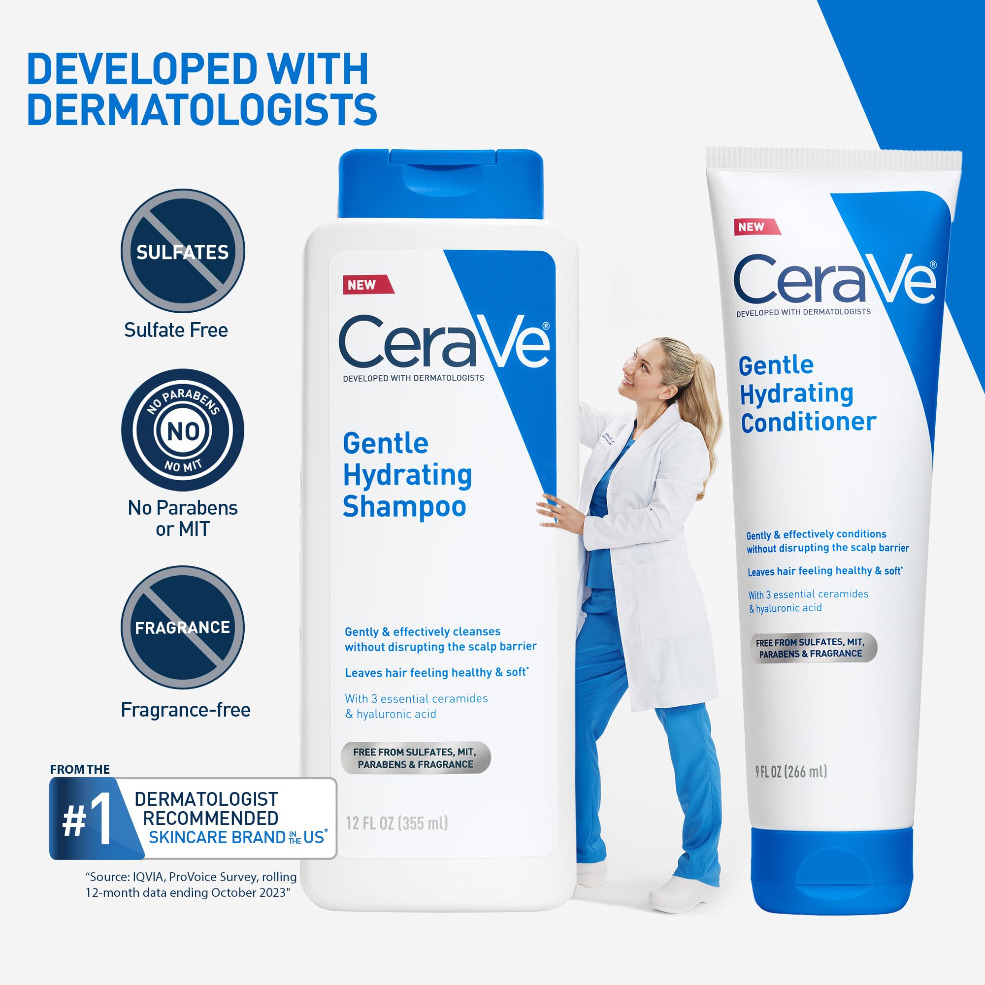 Foto 6 pulgar | Acondicionador Cerave Gentle Hydrating Con Ceramidas 355 Ml - Venta Internacional.
