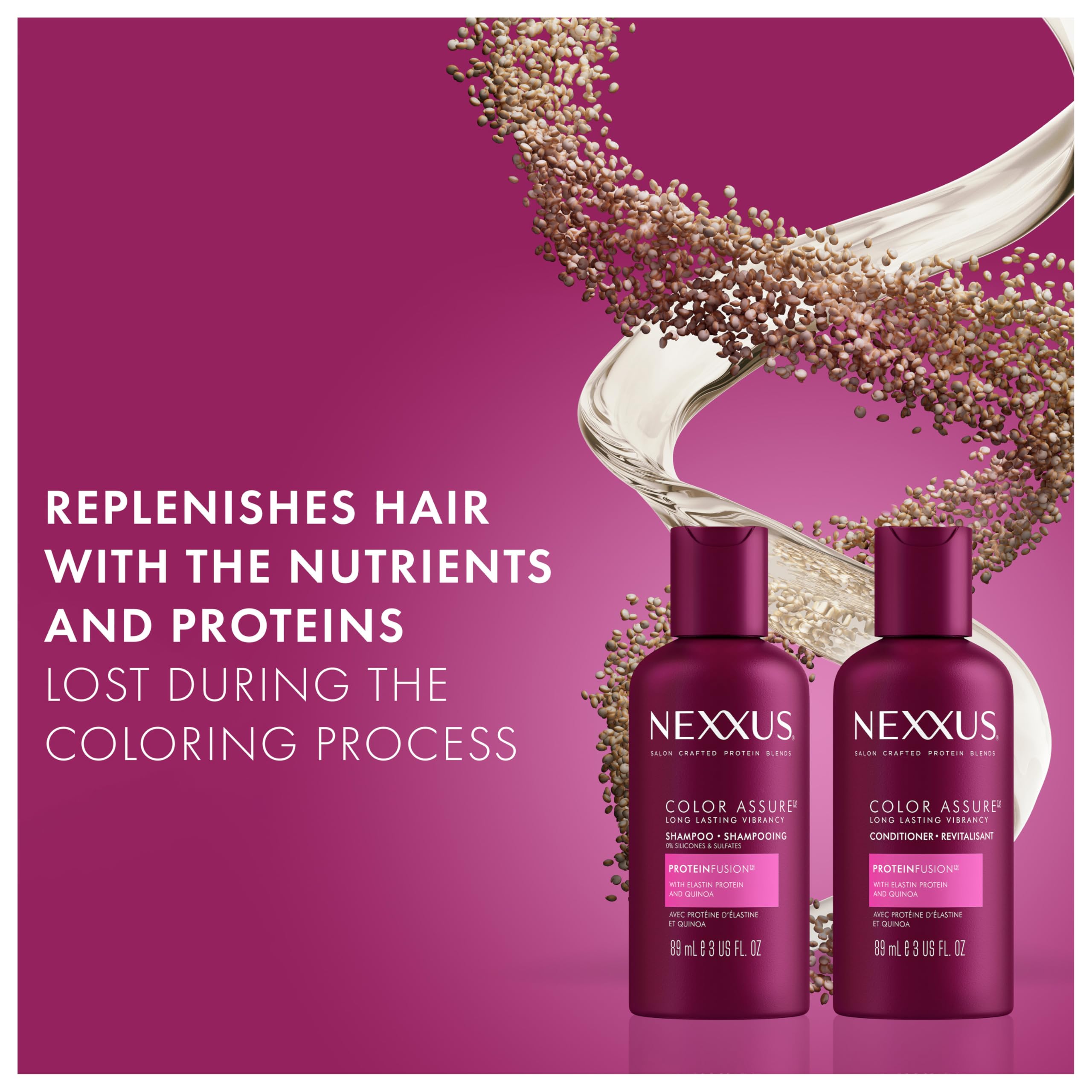Foto 5 | Acondicionador Nexxus Color Assure, Tamaño Viaje, 90 Ml, Paquete De 3 - Venta Internacional.