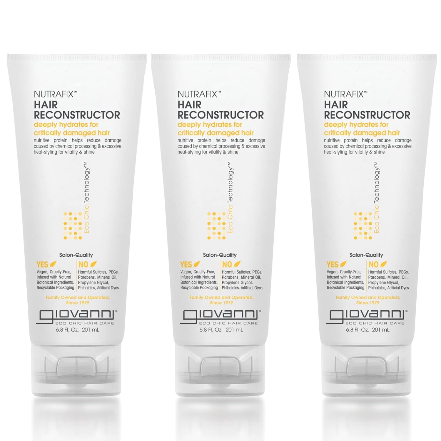 Foto 2 pulgar | Reconstructor Capilar Giovanni Nutrafix Hidratante 200 Ml (paquete De 3) - Venta Internacional.