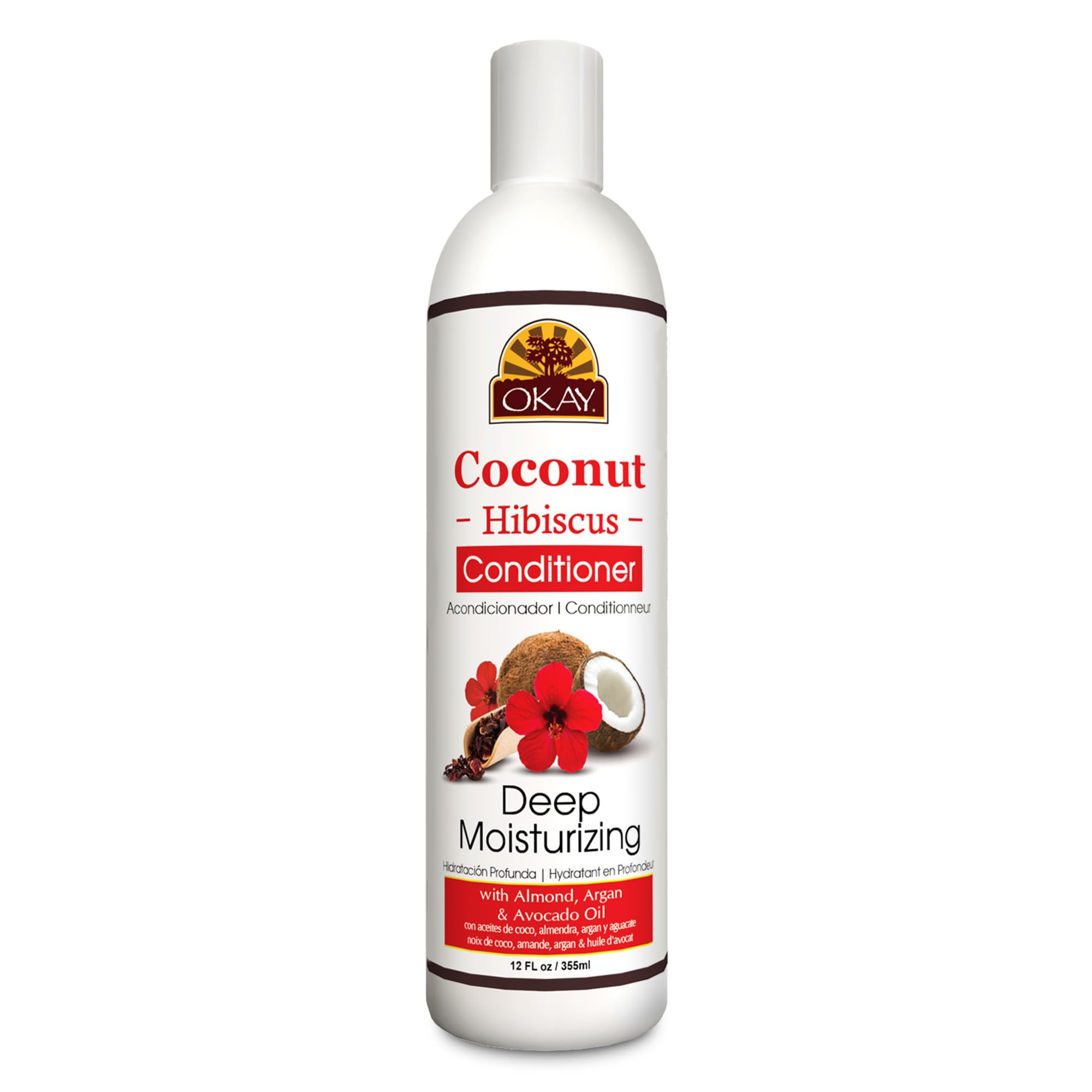 Foto 1 | Acondicionador Okay Coconut Hibiscus Restore Hydrate 360 Ml - Venta Internacional.