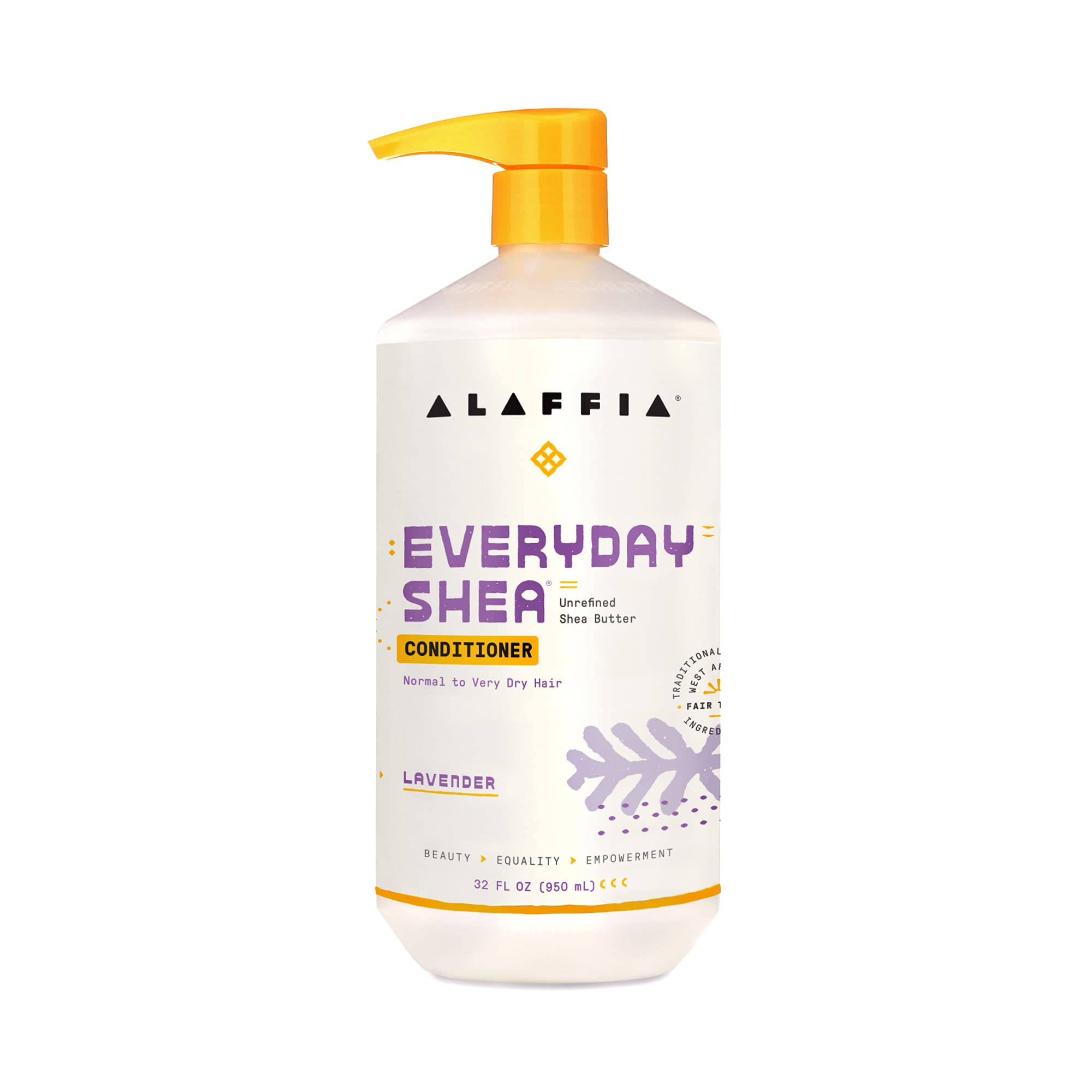 Acondicionador Alaffia Everyday Shea Hidrata 946 Ml Lavanda - Venta Internacional