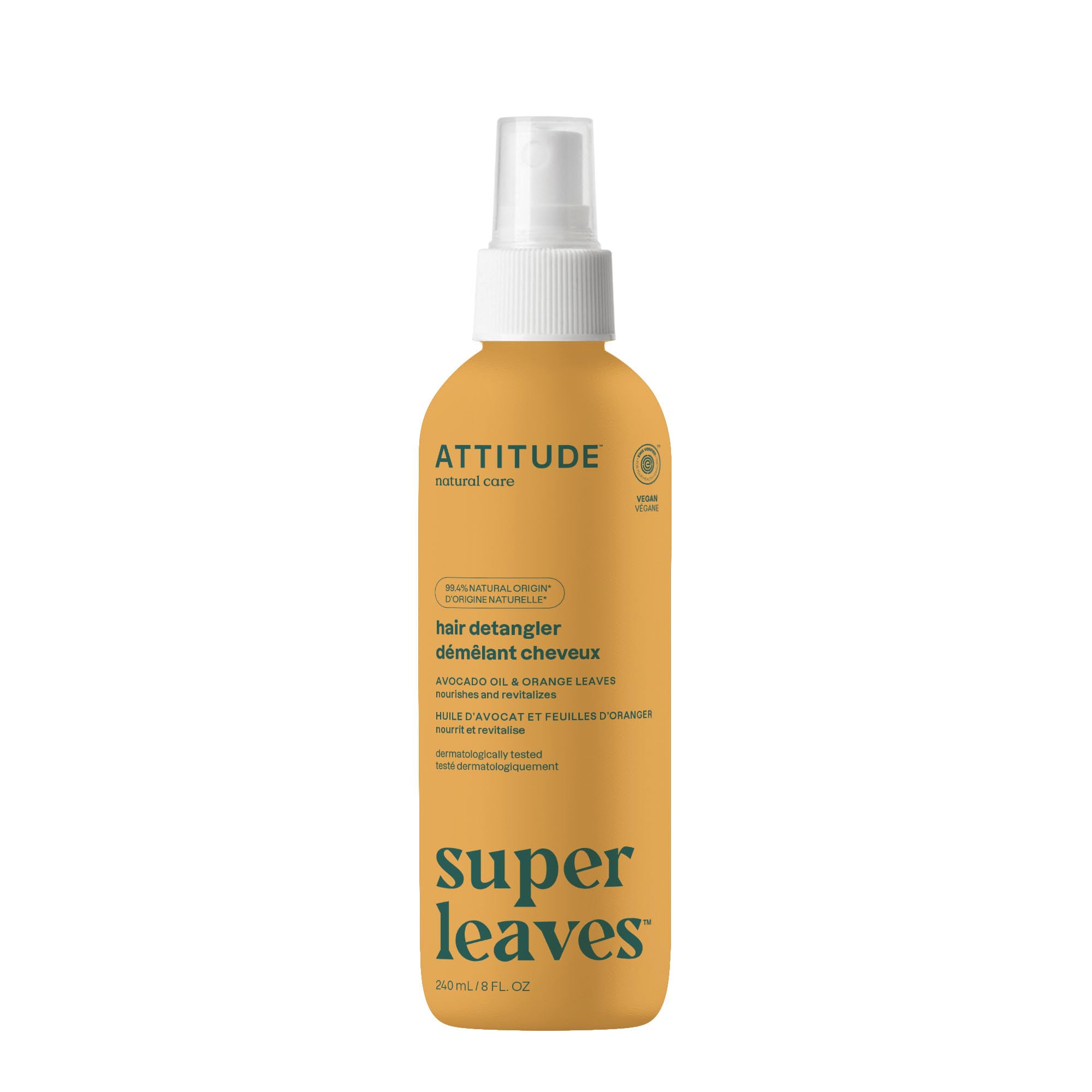 Foto 1 | Spray Desenredante Attitude Ewg Verified Vegan 240 Ml - Venta Internacional.