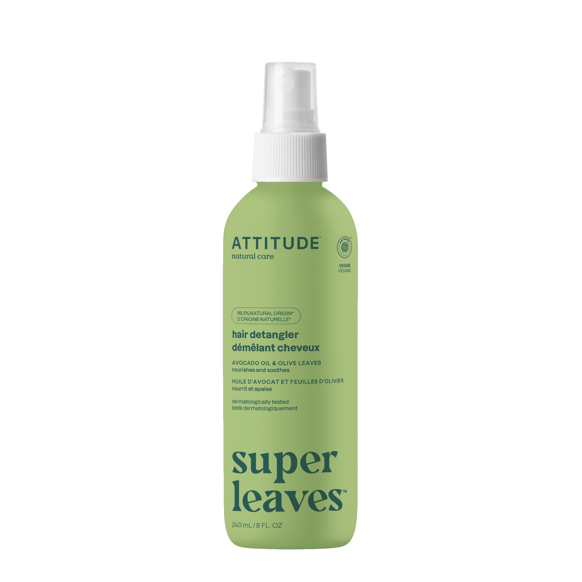 Foto 2 pulgar | Spray Desenredante Attitude Ewg Verified Vegan 240 Ml - Venta Internacional.