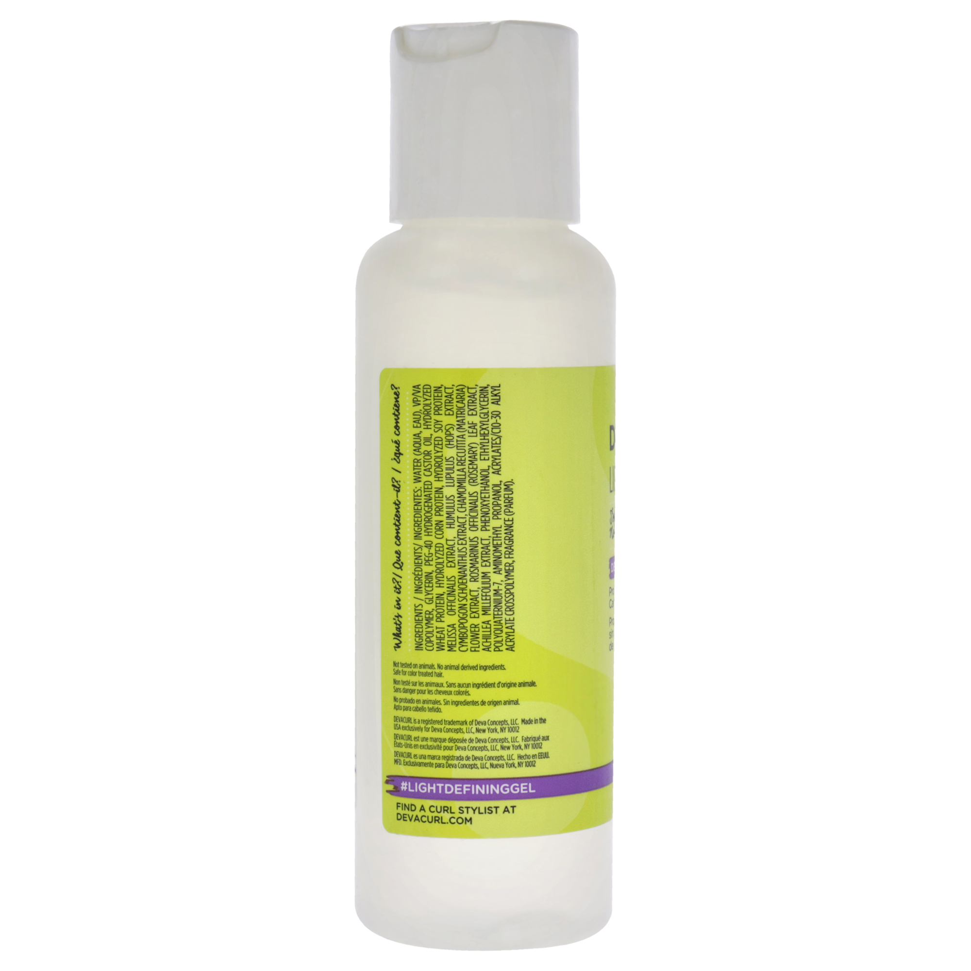 Foto 5 pulgar | Gel Devacurl Light Defining De 90 Ml Para Unisex - Venta Internacional.