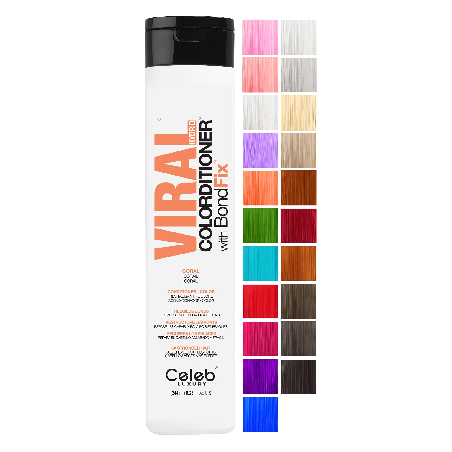 Foto 1 | Acondicionador Depositante De Color Celeb Luxury Intense + Bondfix - Venta Internacional.