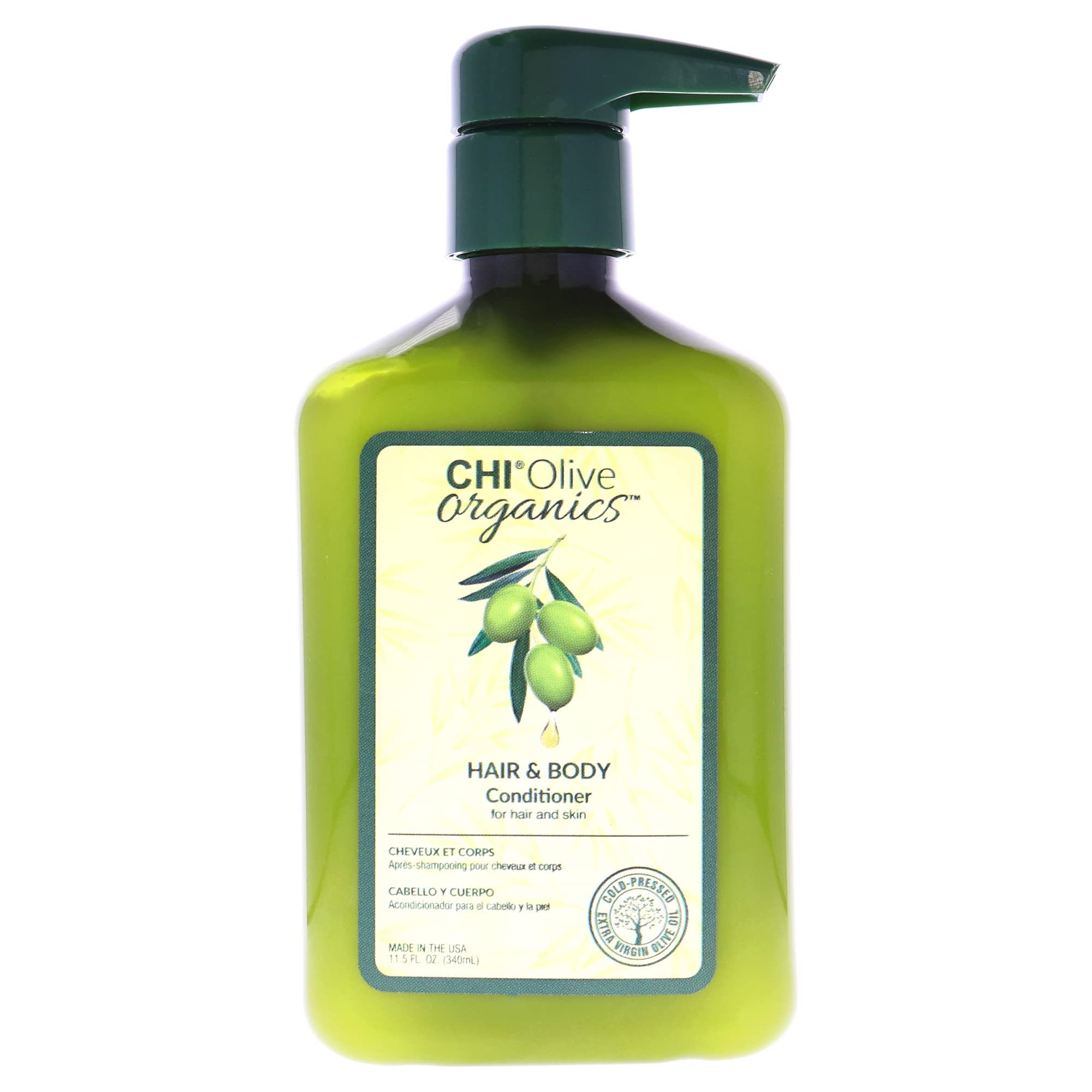 Foto 2 pulgar | Acondicionador Chi Naturals Con Aceite De Oliva 340 Ml Para Cabello Y Cuerpo - Venta Internacional.