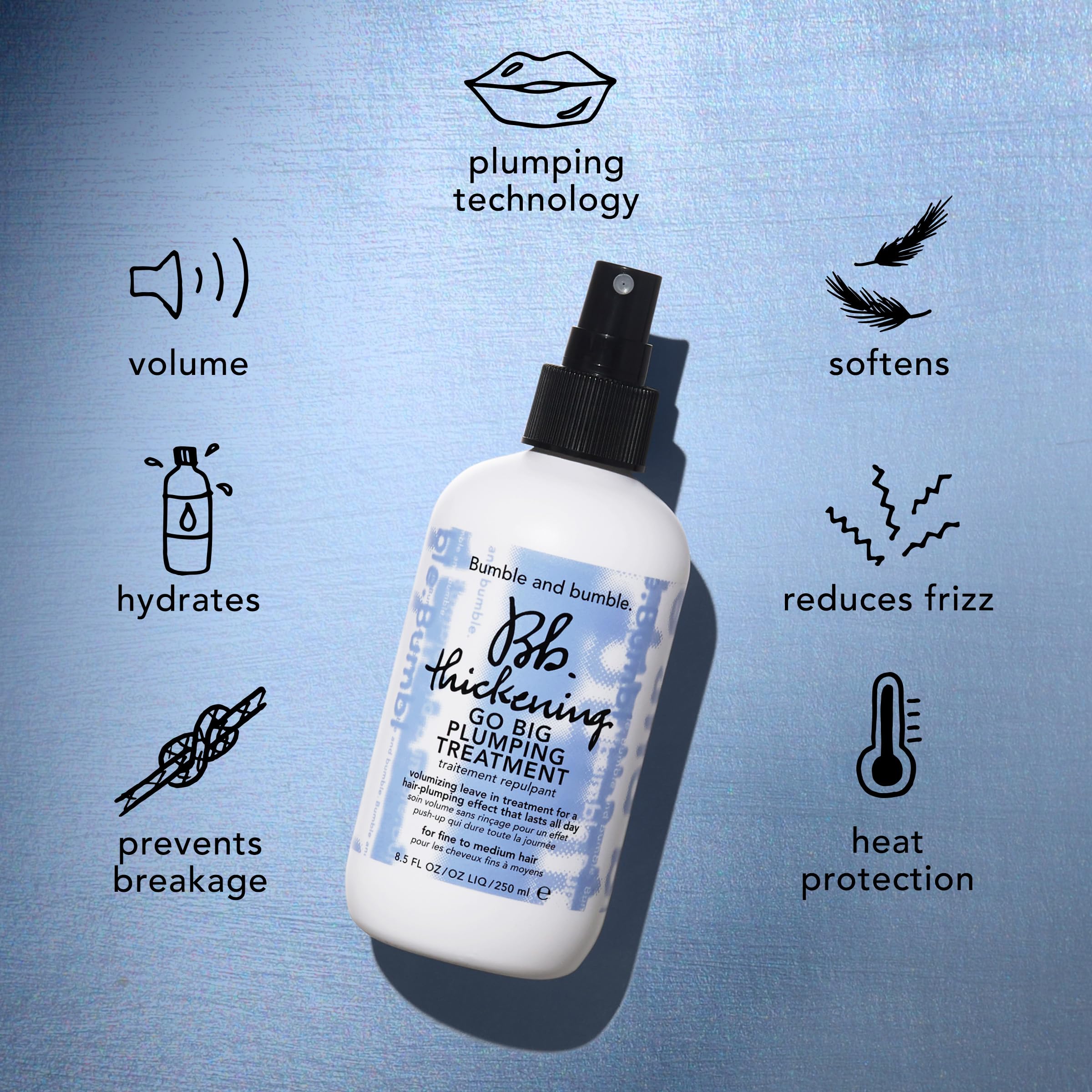 Foto 5 | Tratamiento Capilar En Aerosol Bumble And Bumble Thickening Go Big - Venta Internacional.