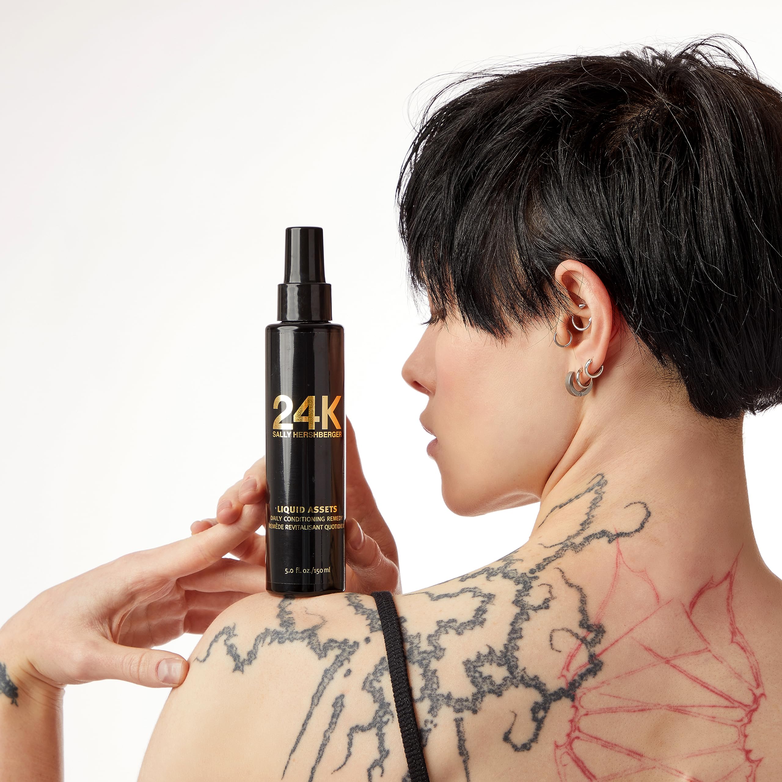 Foto 6 pulgar | Remedio Acondicionador Sally Hershberger 24k Liquid Assets 150 Ml - Venta Internacional.