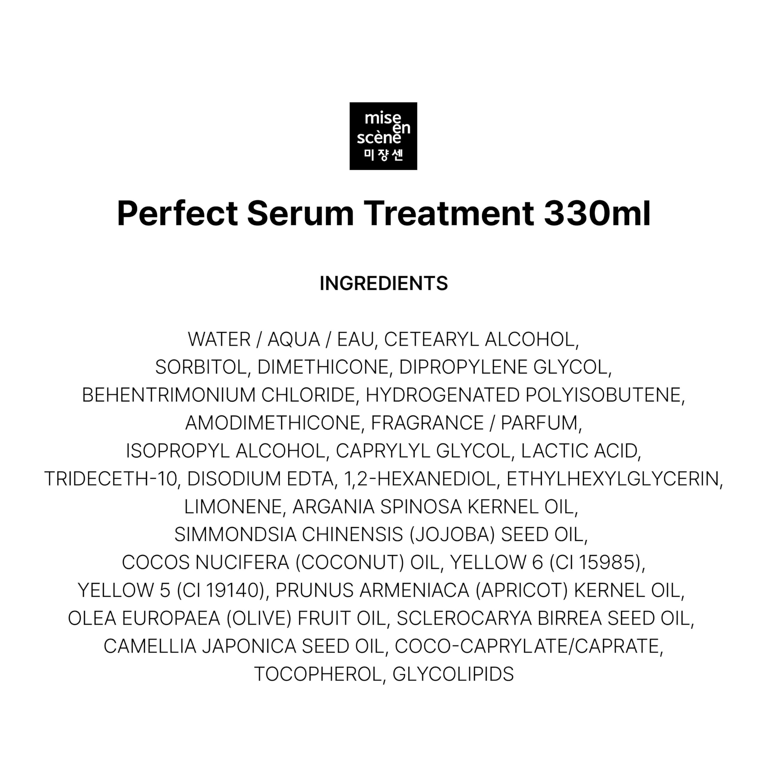 Foto 8 pulgar | Mascarilla Capilar Mise En Scene Perfect Serum Treatment 330 Ml - Venta Internacional.