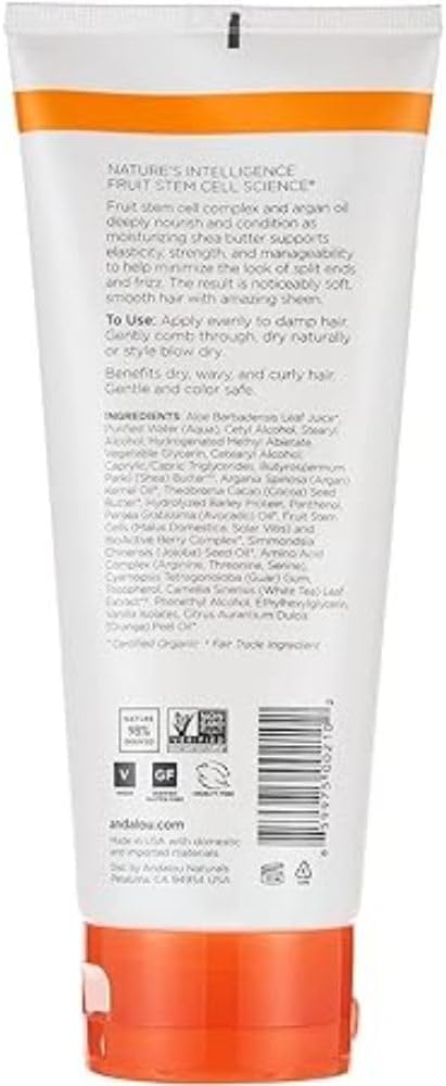 Foto 3 pulgar | Crema De Peinado Andalou Naturals Con Aceite De Argán Y Karité 200 Ml - Venta Internacional.