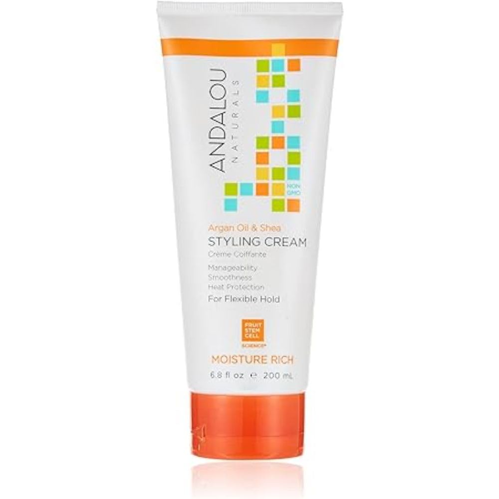 Foto 5 pulgar | Crema De Peinado Andalou Naturals Con Aceite De Argán Y Karité 200 Ml - Venta Internacional.
