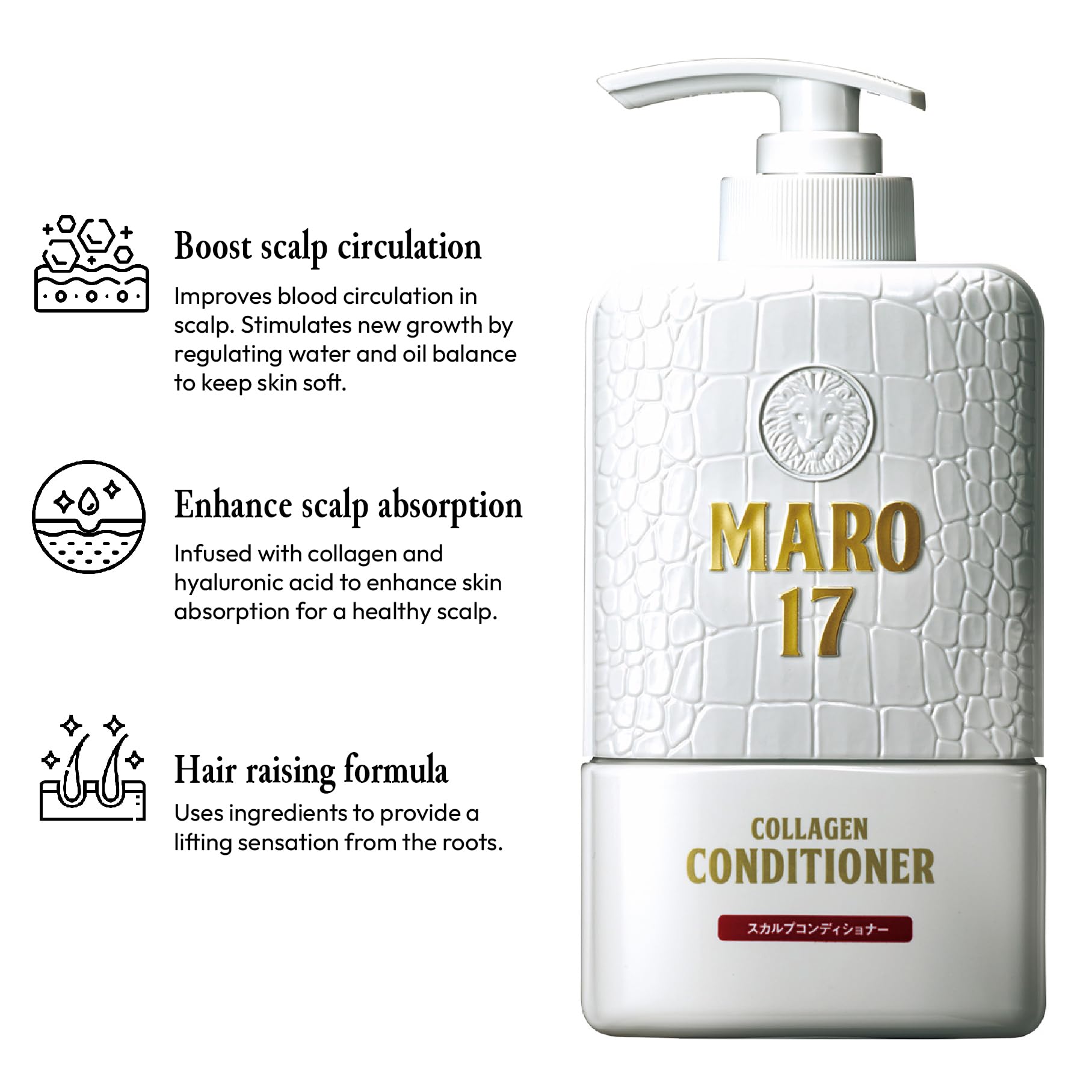 Foto 4 pulgar | Acondicionador Maro17 Colágeno Promueve El Crecimiento Del Cabello En Hombres, 300 Ml - Venta Internacional.