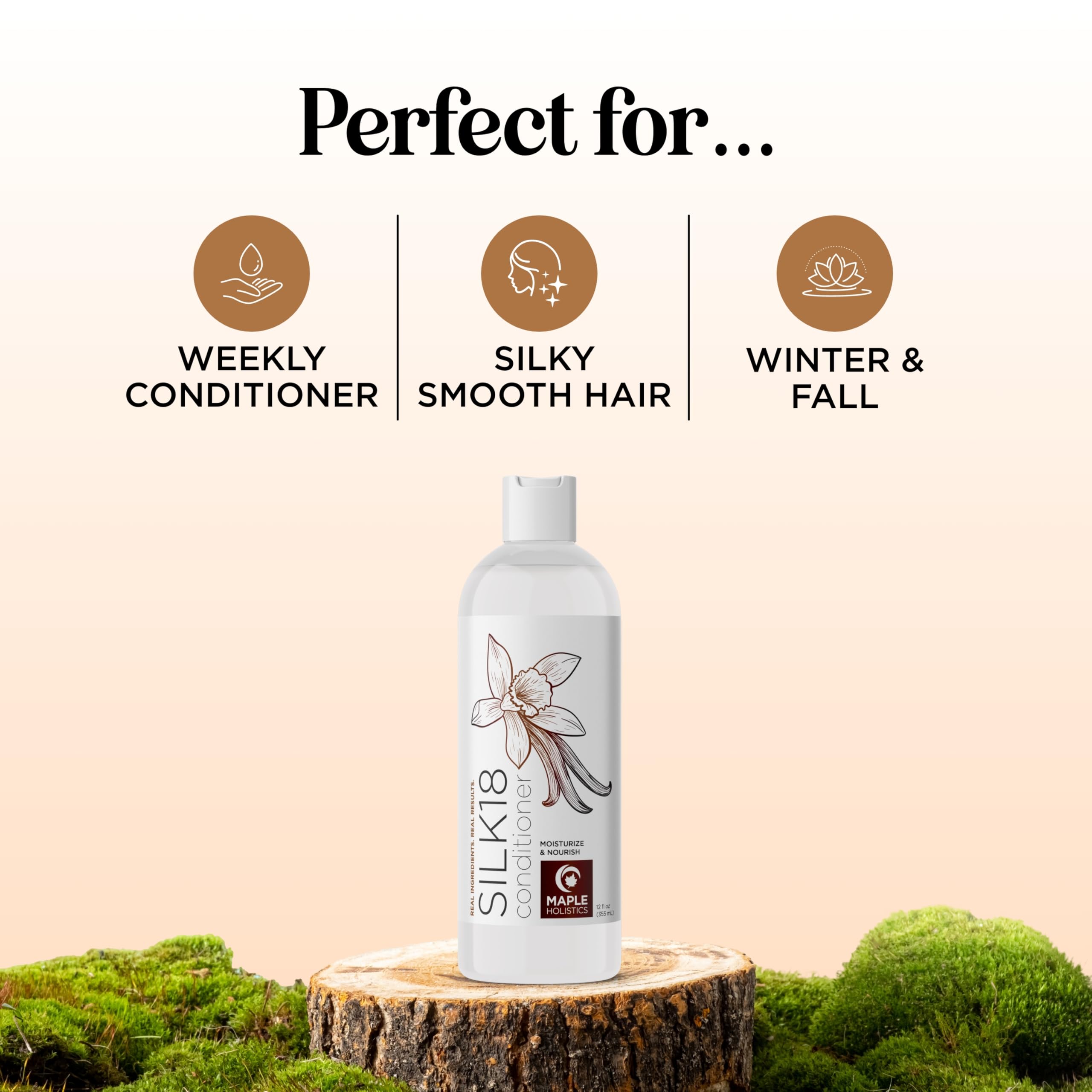 Foto 7 | Acondicionador Para Cabello Seco Dañado Maple Holistics Silk18 - Venta Internacional.
