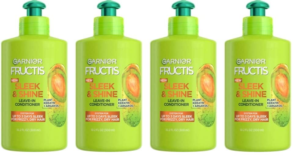 Foto 2 pulgar | Crema Acondicionadora Sin Enjuague Garnier Fructis Sleek & Shine - Venta Internacional.