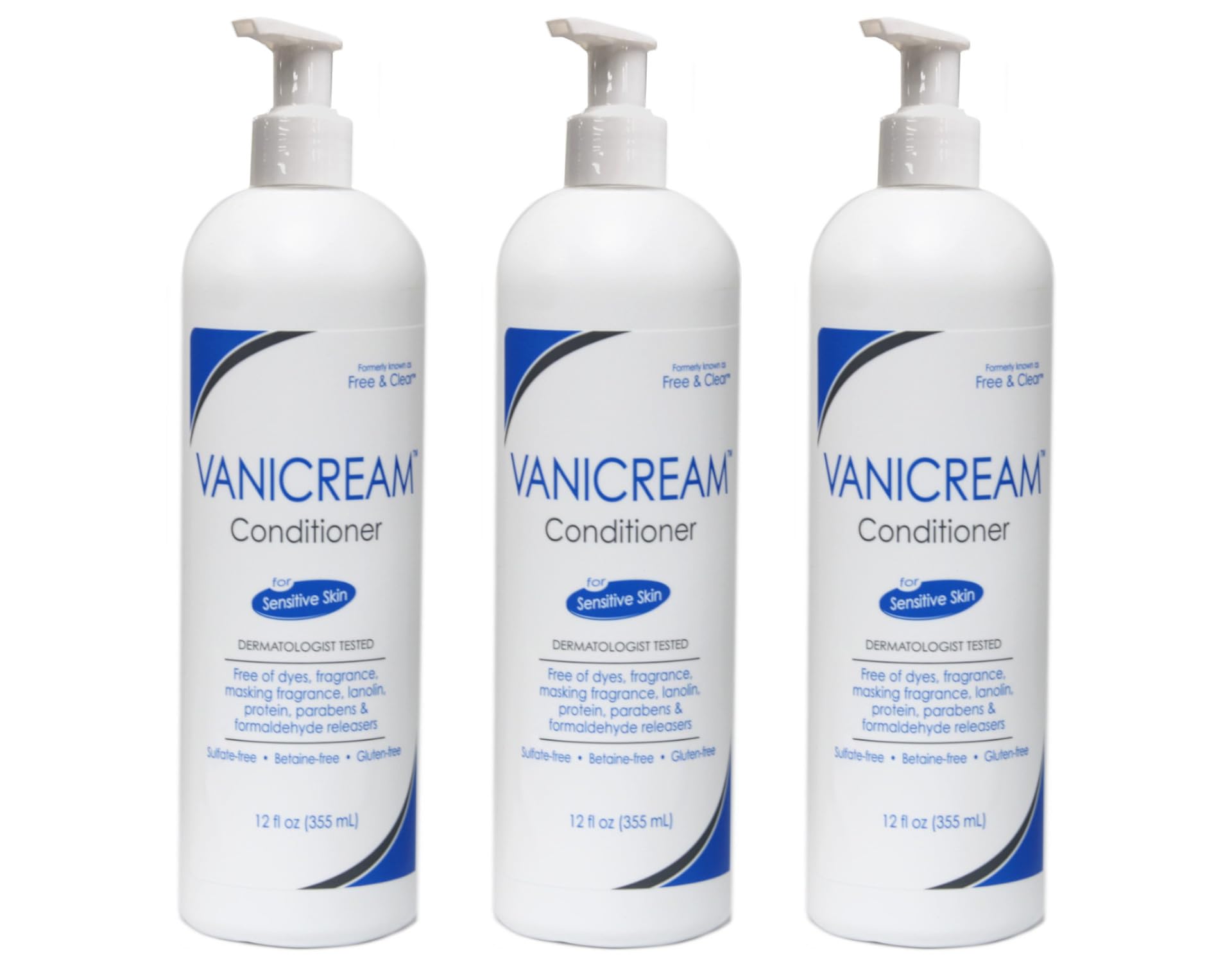 Foto 2 pulgar | Acondicionador Para El Cabello Vanicream Sin Perfume, 355 Ml (paquete De 3) - Venta Internacional.