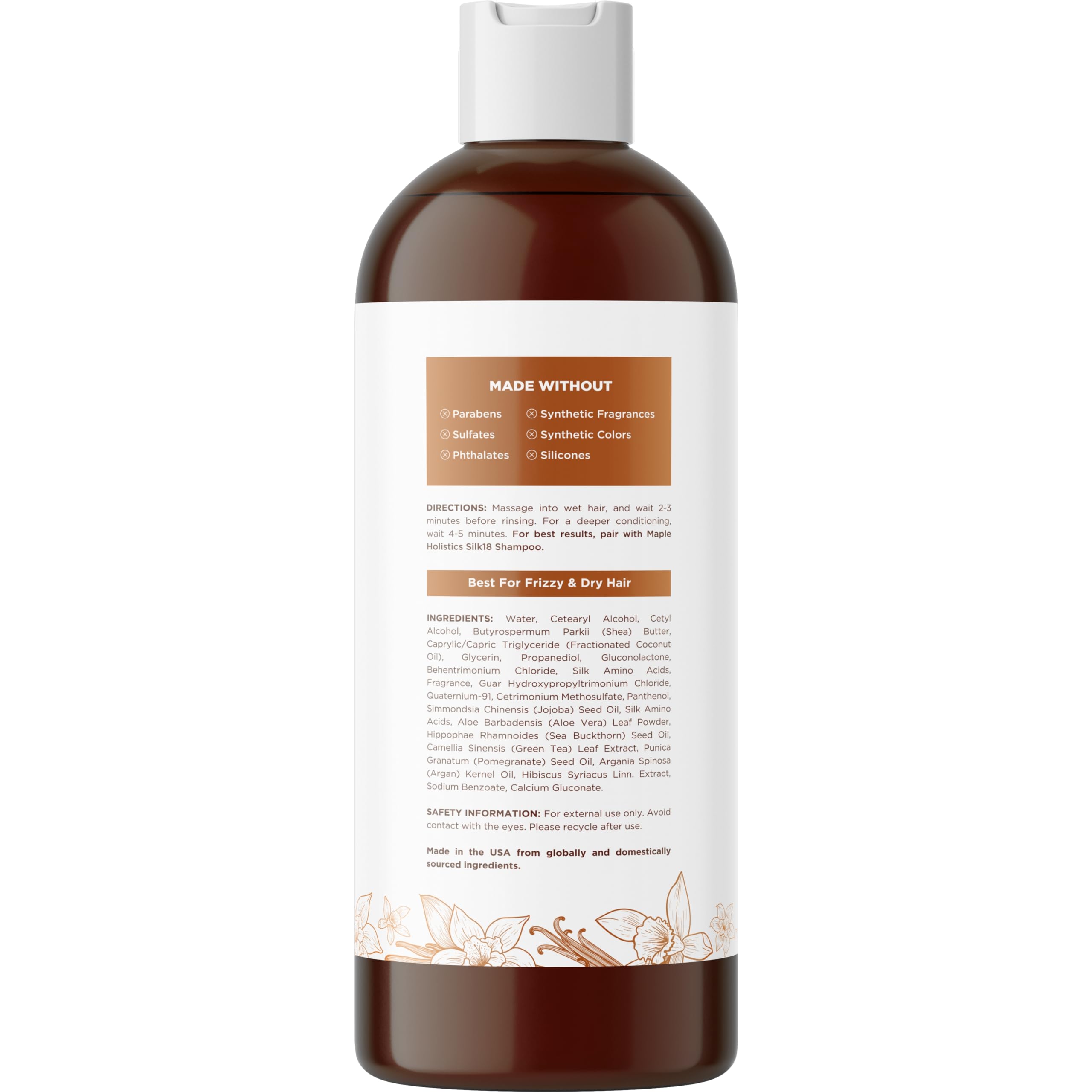 Foto 5 pulgar | Acondicionador Para El Cabello Maple Holistics Silk Protein 500 Ml - Venta Internacional.