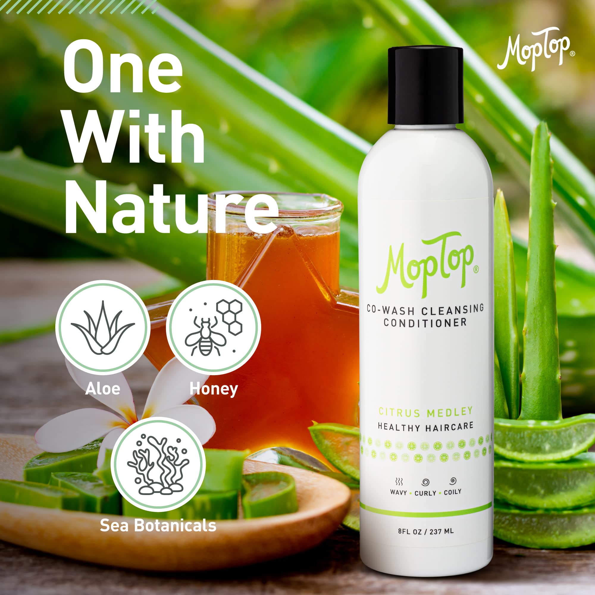 Foto 5 pulgar | Acondicionador Limpiador Moptop Cowash Curly Hair 240 Ml Citrus - Venta Internacional.