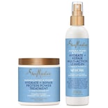 Set De Acondicionador Sin Enjuague Y Mascarilla Para El Cabello Shea Moisture Para El Cuidado Del Cabello - Vent