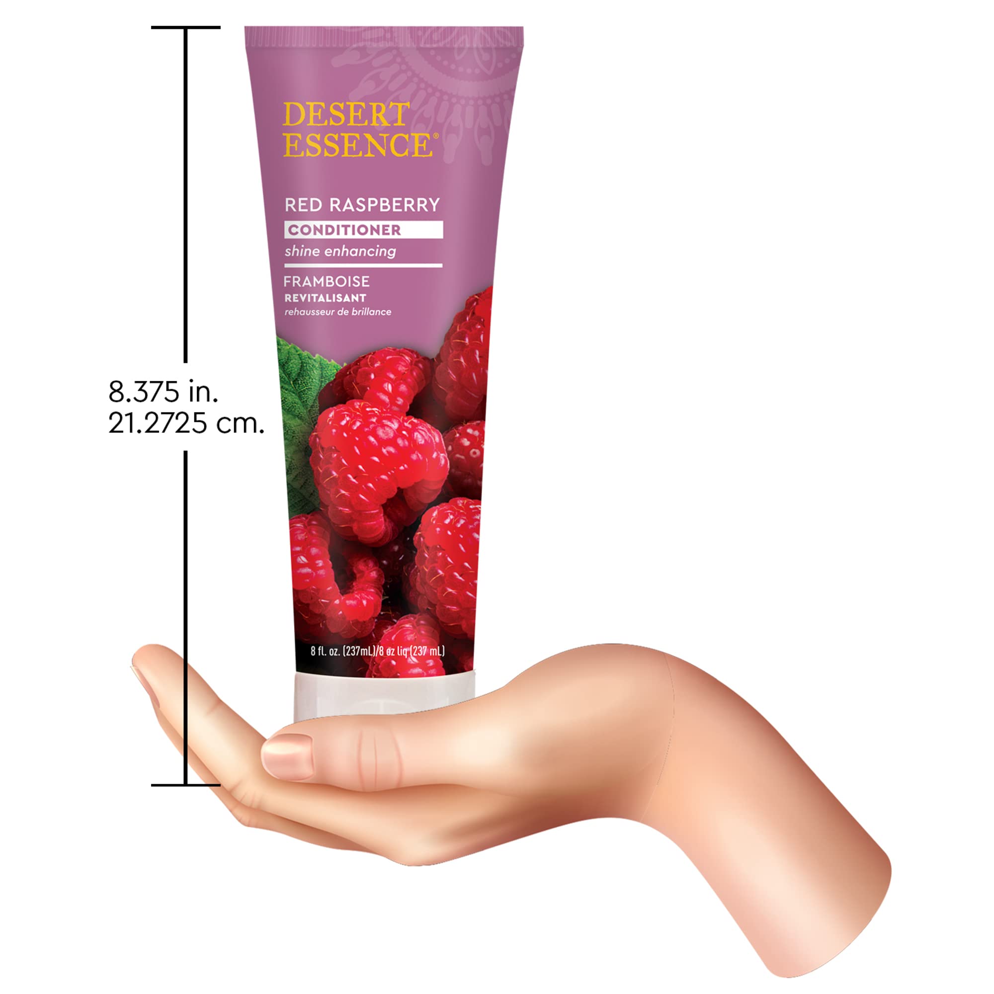 Foto 8 pulgar | Acondicionador Desert Essence, Frambuesa Roja, 240 Ml, Realza - Venta Internacional.