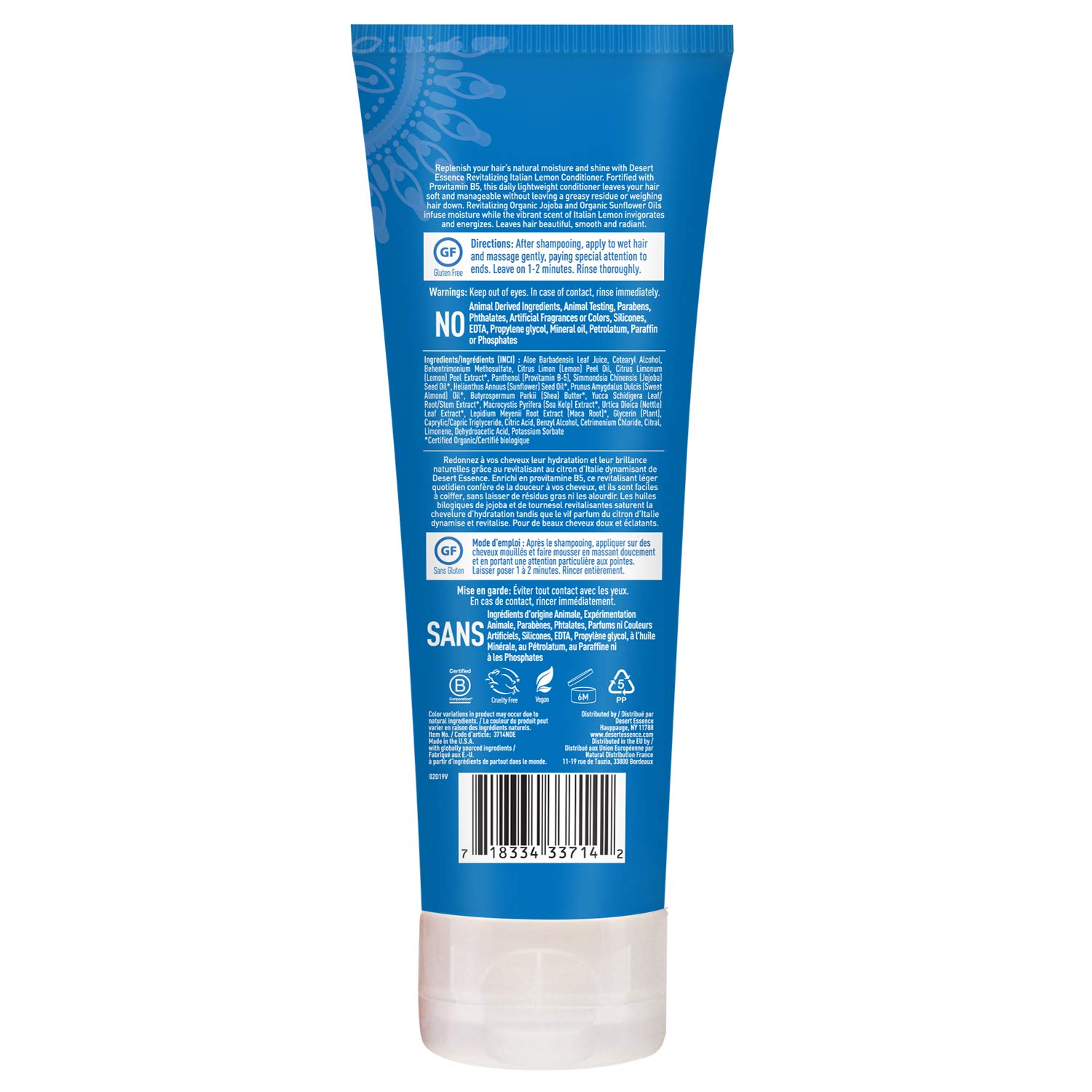 Foto 8 pulgar | Acondicionador Desert Essence Italian Lemon 240 Ml Orgánico - Venta Internacional.