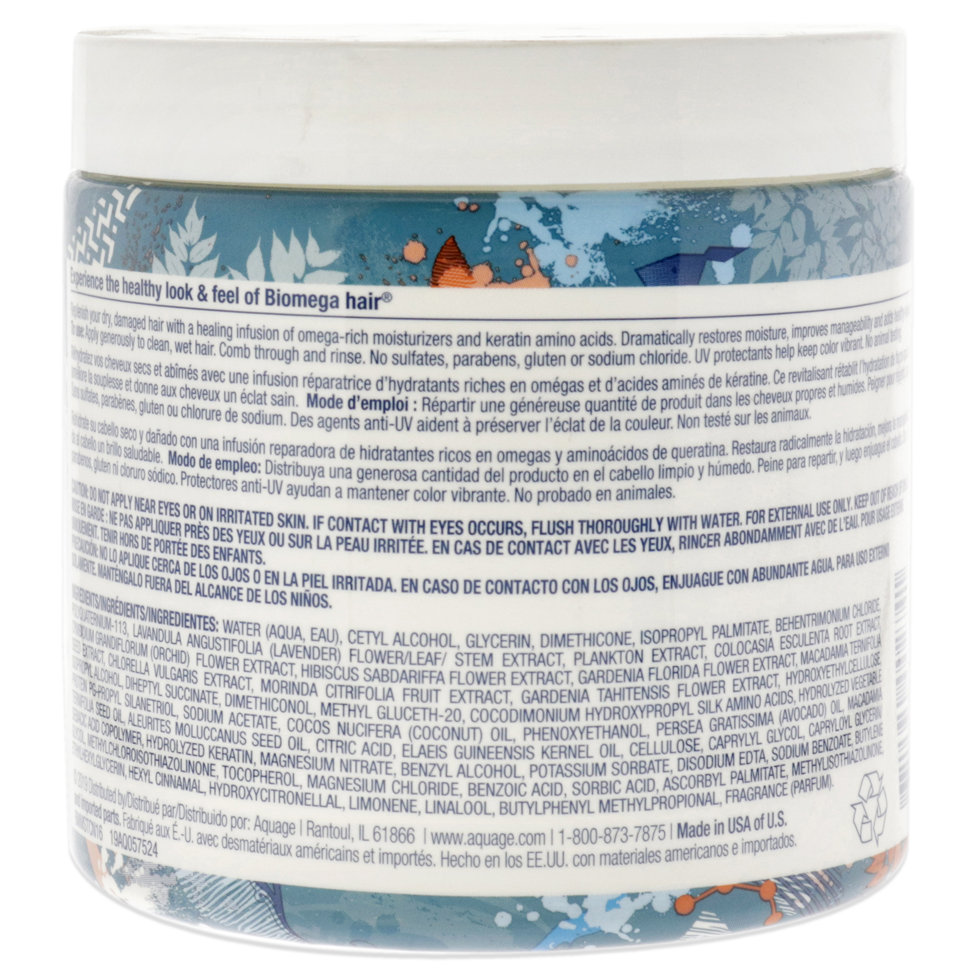 Foto 4 pulgar | Acondicionador Aquage Biomega Moisture 473 Ml Para Unisex - Venta Internacional.