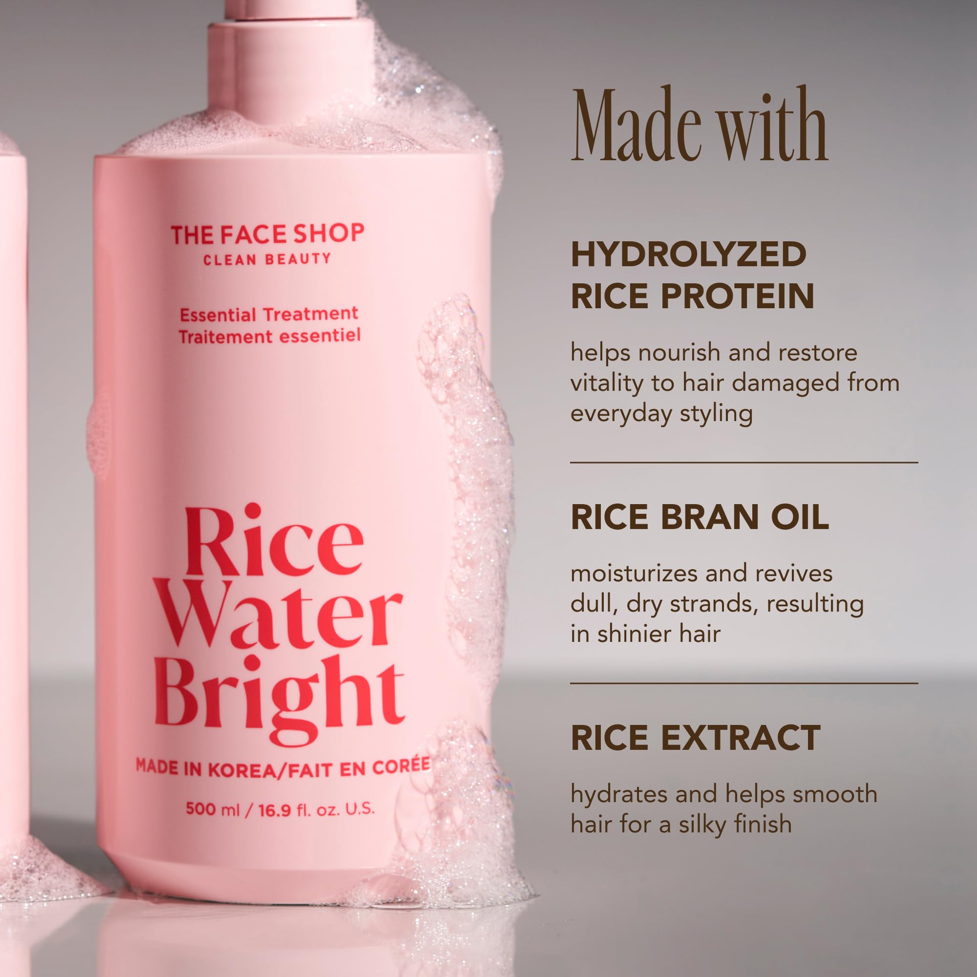 Foto 6 pulgar | Acondicionador The Face Shop Rice Water Bright Con Manteca De Karité - Venta Internacional.