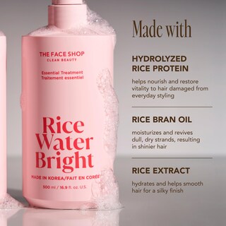 Foto 5 | Acondicionador The Face Shop Rice Water Bright Con Manteca De Karité - Venta Internacional.
