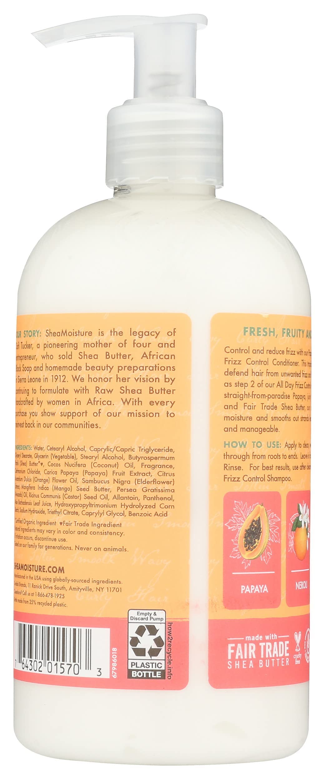 Foto 3 pulgar | Acondicionador Sheamoisture All Day Frizz Control 385 Ml - Venta Internacional.