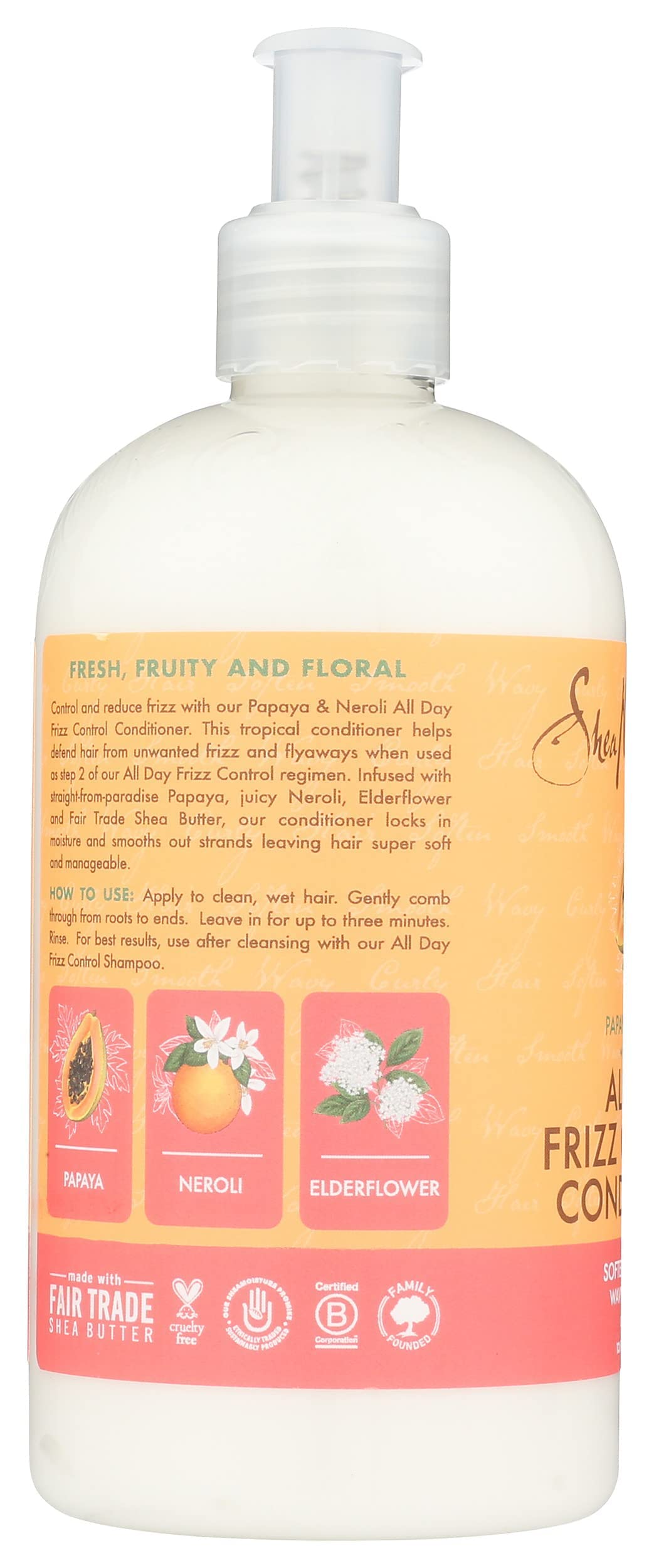 Foto 7 pulgar | Acondicionador Sheamoisture All Day Frizz Control 385 Ml - Venta Internacional.