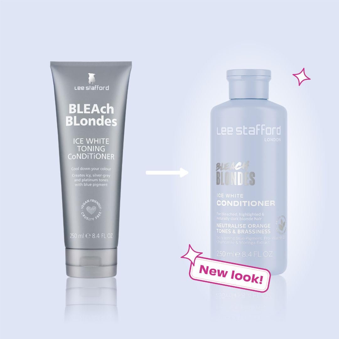 Foto 6 pulgar | Acondicionador Lee Stafford Bleach Blondes Ice White 500 Ml - Venta Internacional.