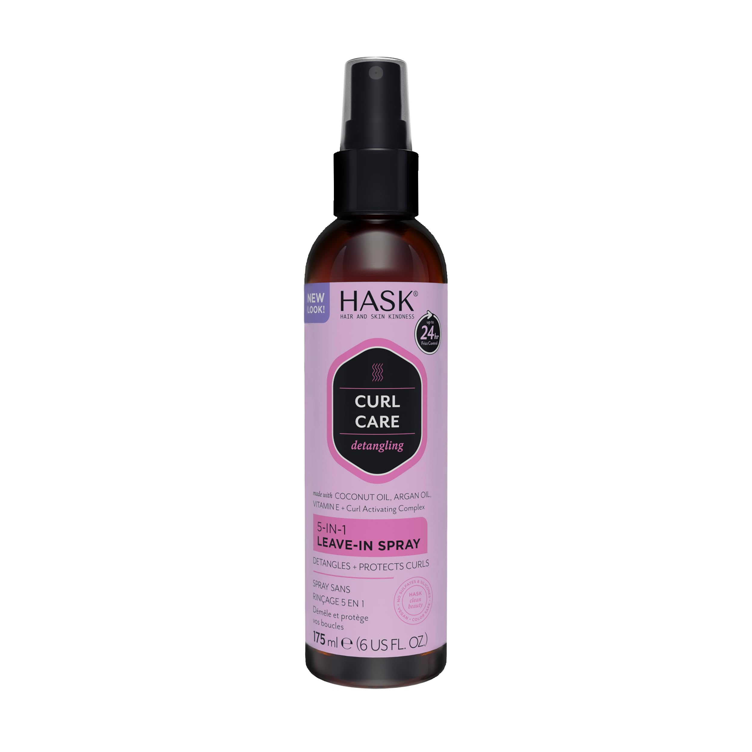 Foto 2 pulgar | Acondicionador En Aerosol Sin Enjuague Hask Curl Care 5 En 1 Vegan - Venta Internacional.