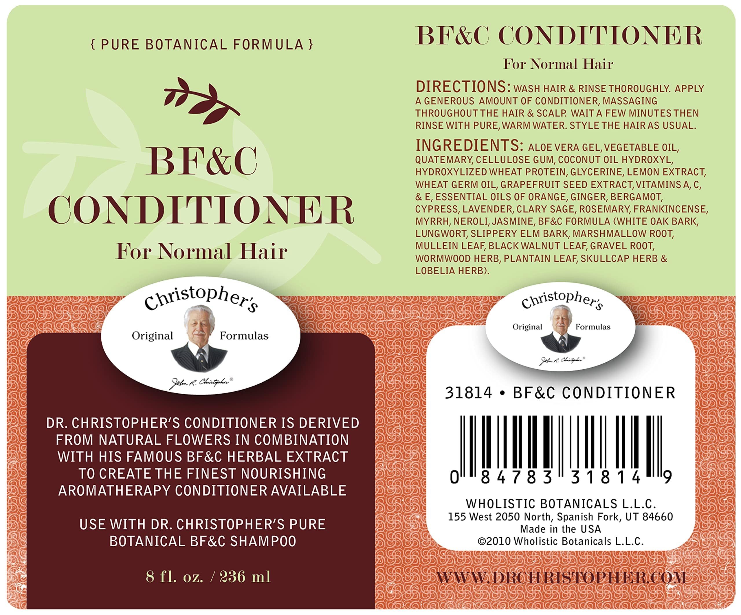 Foto 6 | Acondicionador Christopher's Original Formulas Bf&c 240 Ml - Venta Internacional.