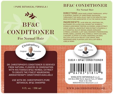 Foto 6 | Acondicionador Christopher's Original Formulas Bf&c 240 Ml - Venta Internacional.