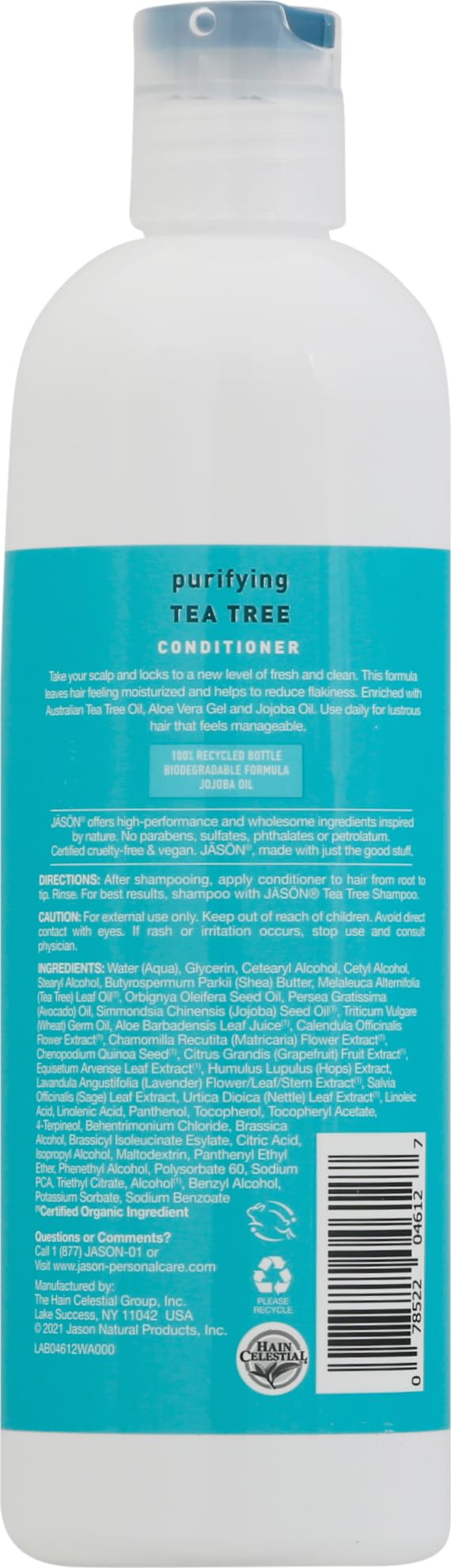 Foto 3 pulgar | Acondicionador Jason Tea Tree 355 Ml - Venta Internacional.
