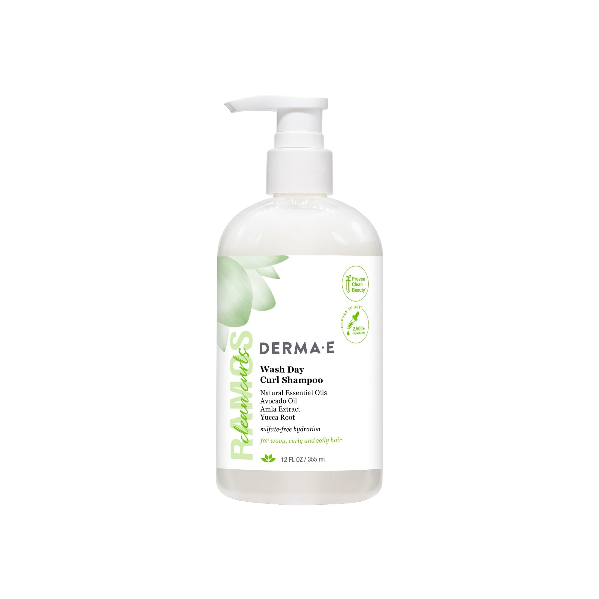 Foto 2 pulgar | Champú Derma E Ramos Wash Day Curl 355 Ml - Venta Internacional.