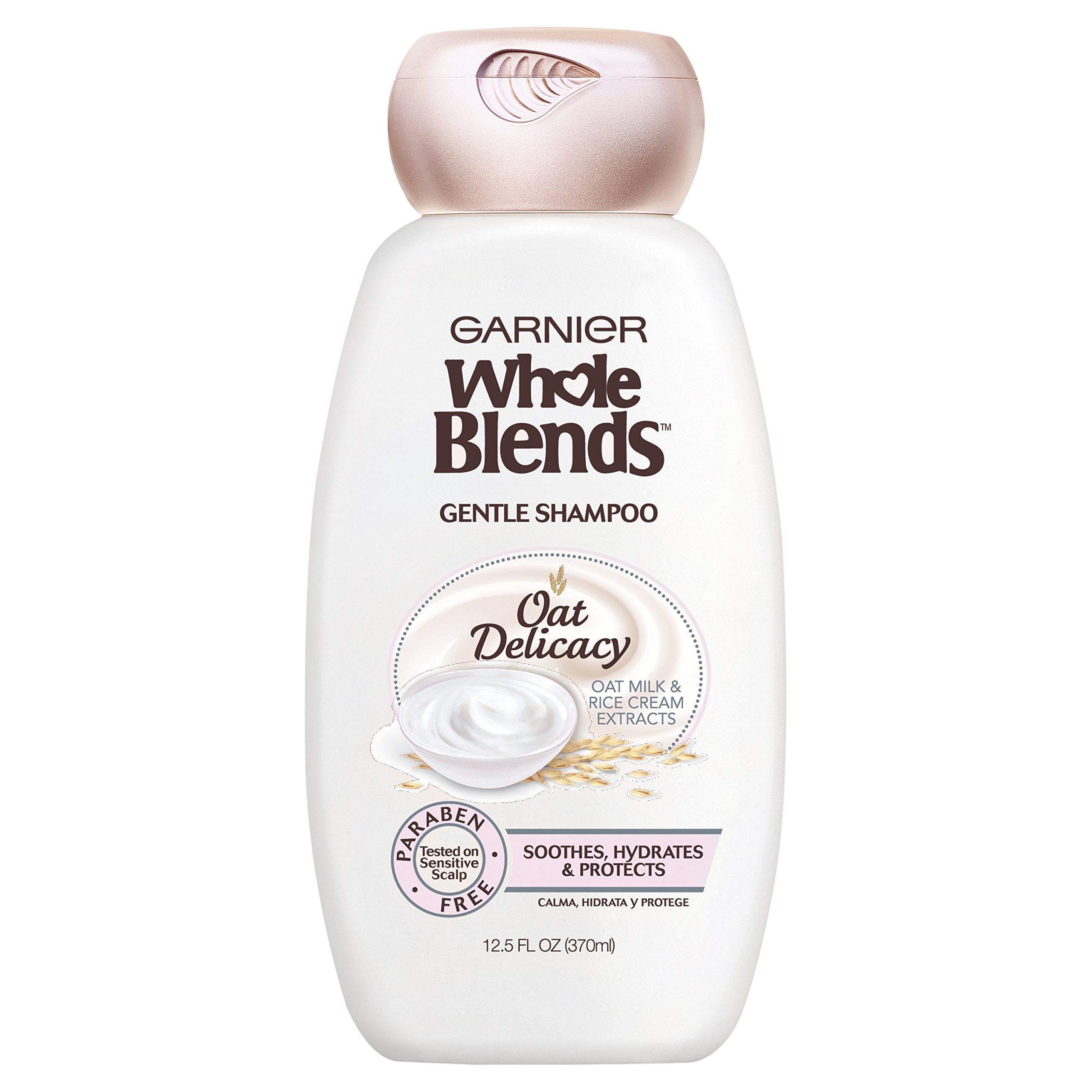 Foto 2 pulgar | Champú Garnier Whole Blends Gentle Oat Delicacy 370 Ml - Venta Internacional.