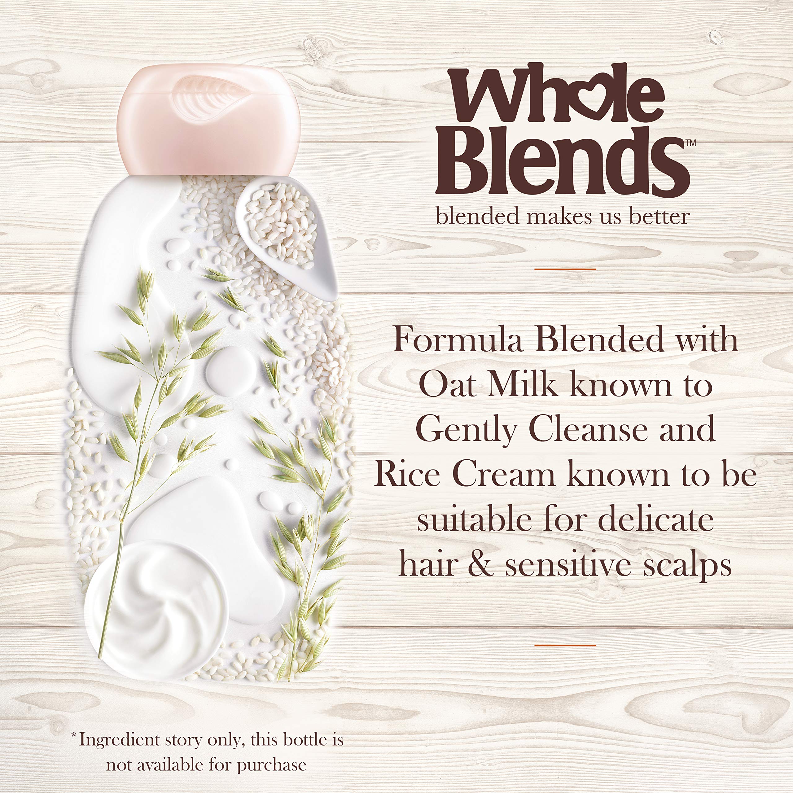Foto 3 pulgar | Champú Garnier Whole Blends Gentle Oat Delicacy 370 Ml - Venta Internacional.