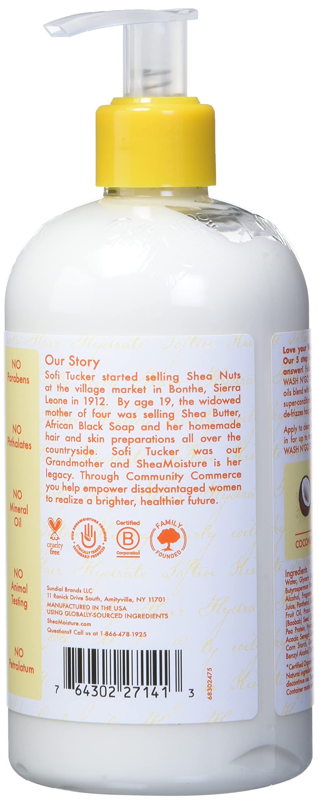 Foto 3 pulgar | Acondicionador Sheamoisture Coconut Custard 384 Ml (13 Fl. Oz.) - Venta Internacional.